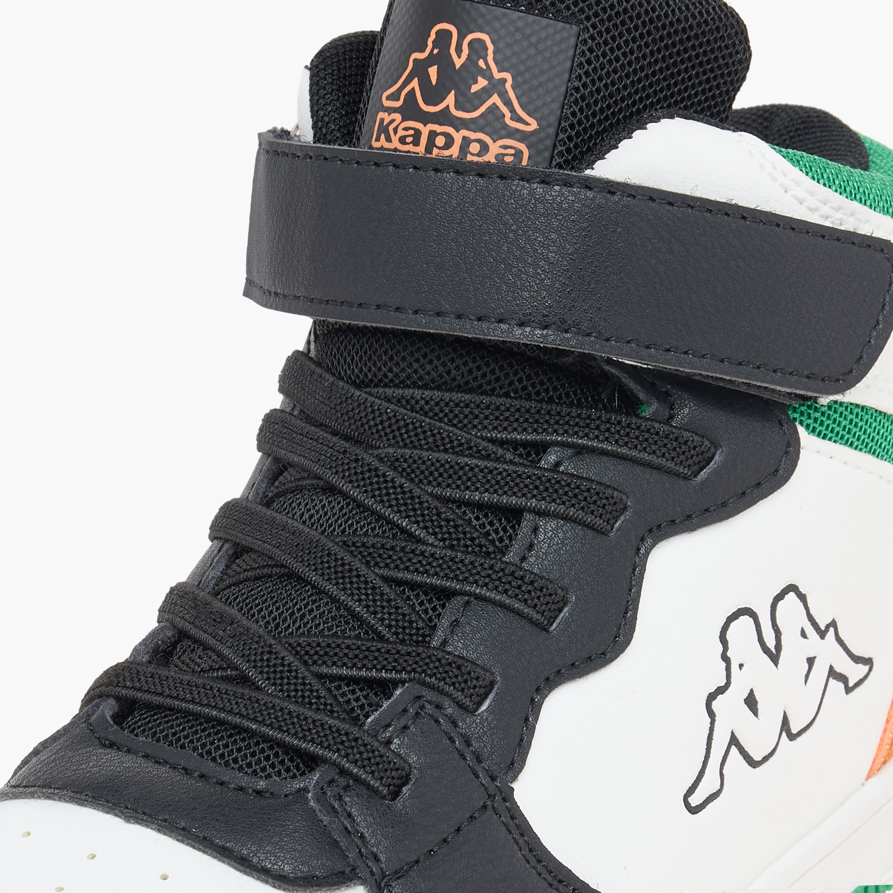 Kappa Boys' Logo Detail Sports Shoes with Hook and loop Closure-boys-shoes-sneakers-image-19