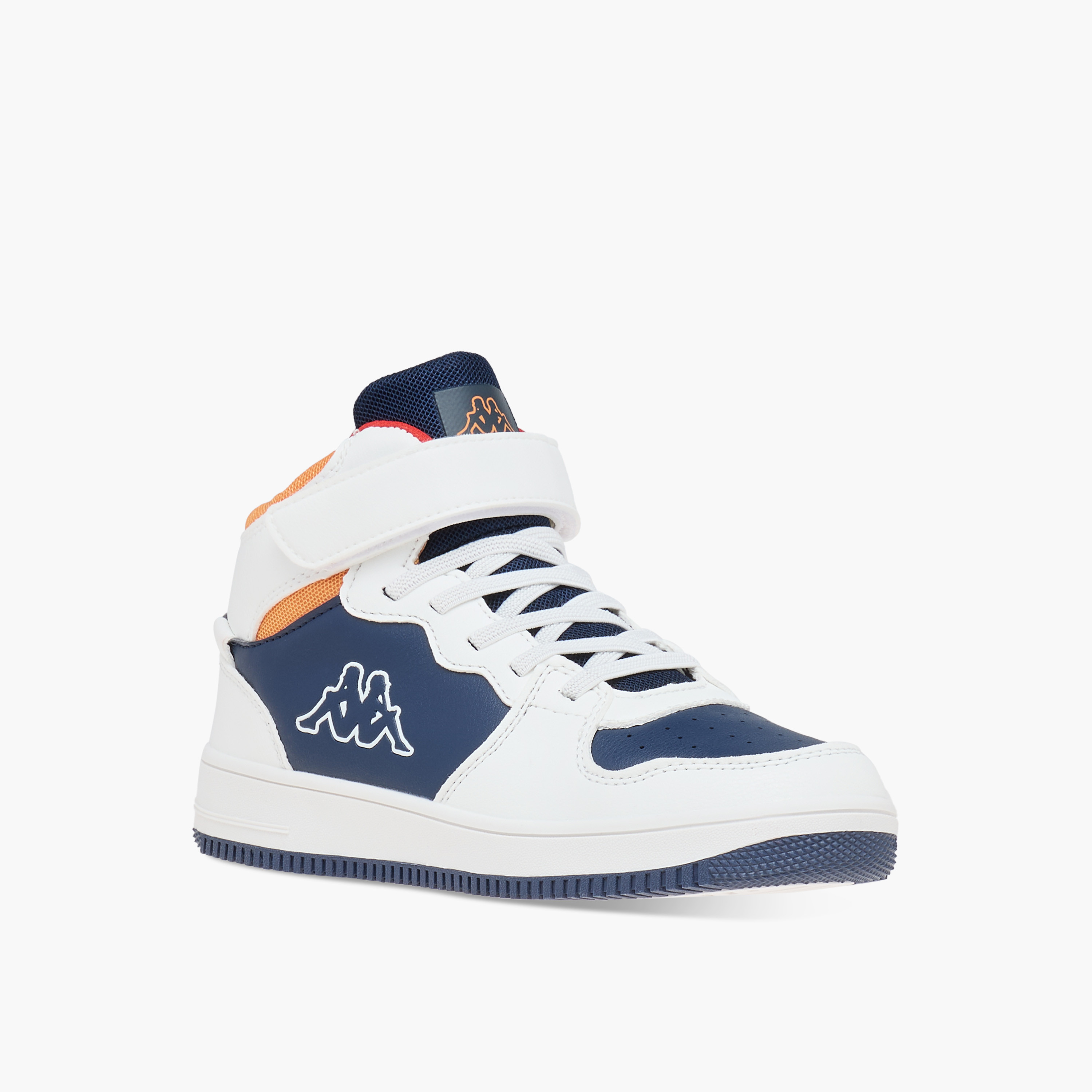 Kappa Boys' Logo Detail Sports Shoes with Hook and loop Closure-boys-shoes-sneakers-image-2