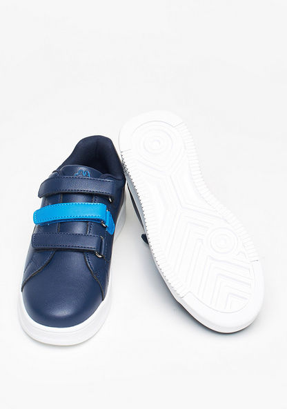 Kappa Boys' Low Ankle Sneakers with Hook and Loop Closure-Boy%27s Sneakers-image-1