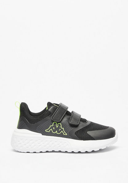 Kappa Boys' Low-Ankle Sneakers with Hook and Loop Closure-Boy%27s Sports Shoes-image-0