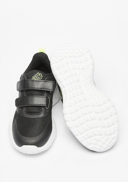 Kappa Boys' Low-Ankle Sneakers with Hook and Loop Closure-Boy%27s Sports Shoes-image-2