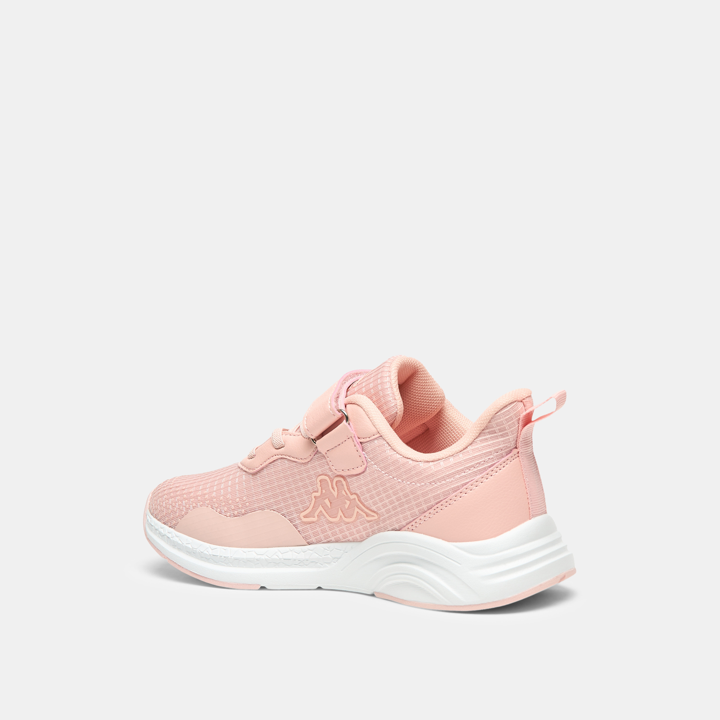 Kappa Girls' Mesh Textured Walking Shoes with Hook and Loop Closure-girls-shoes-sneakers-image-7