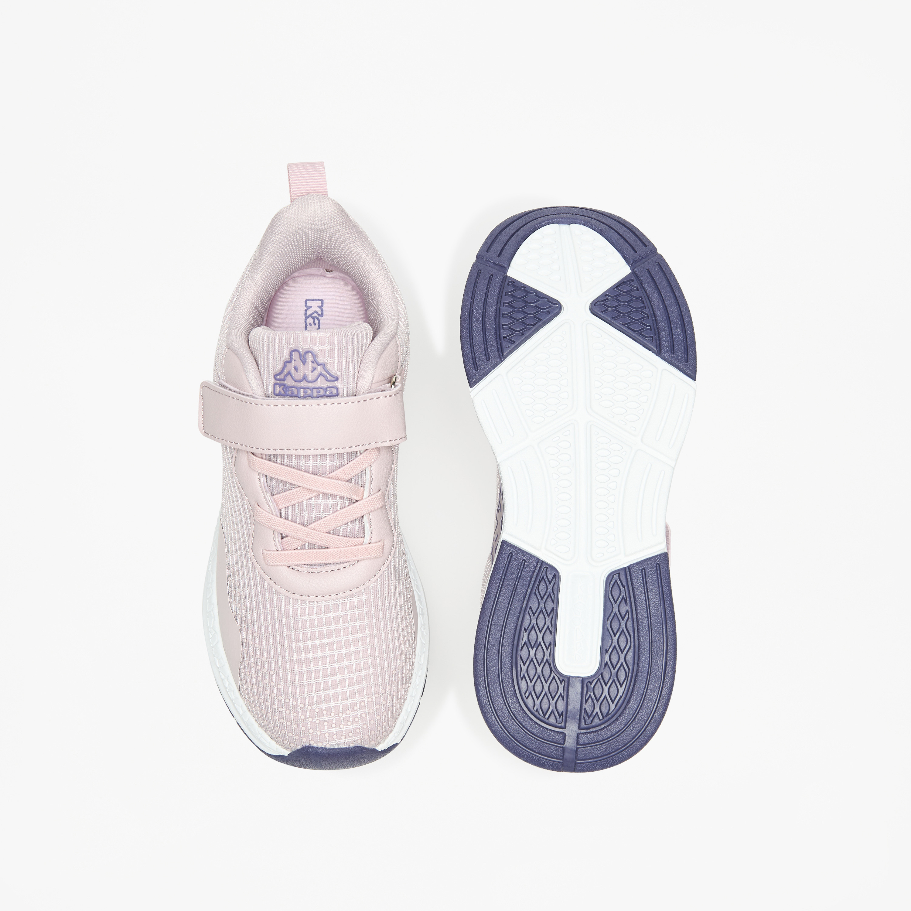 حذاء مشي شبكي بارز الملمس بشريط إغلاق لاصق للبنات من كابا-girls-shoes-sneakers-image-4
