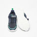 Kappa Boys' Logo Print Low-Ankle Sneakers with Hook and Loop Closure-Boy%27s Sneakers-thumbnail-2