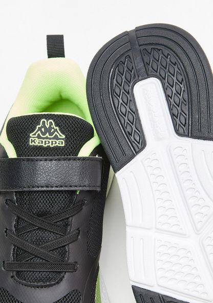 Kappa Boys' Walking Shoes with Hook and Loop Closure