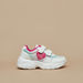 Kappa Girls' Walking Shoes with Hook and Loop Closure-Girl%27s Sports Shoes-thumbnail-0