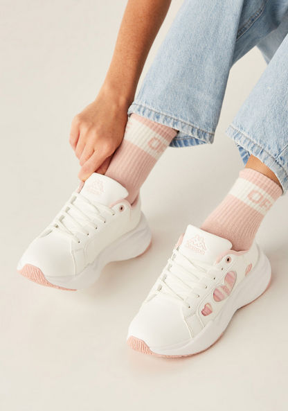 Kappa Women's Low-ankle Sneakers with Lace-Up Closure-Women%27s Sports Shoes-image-1