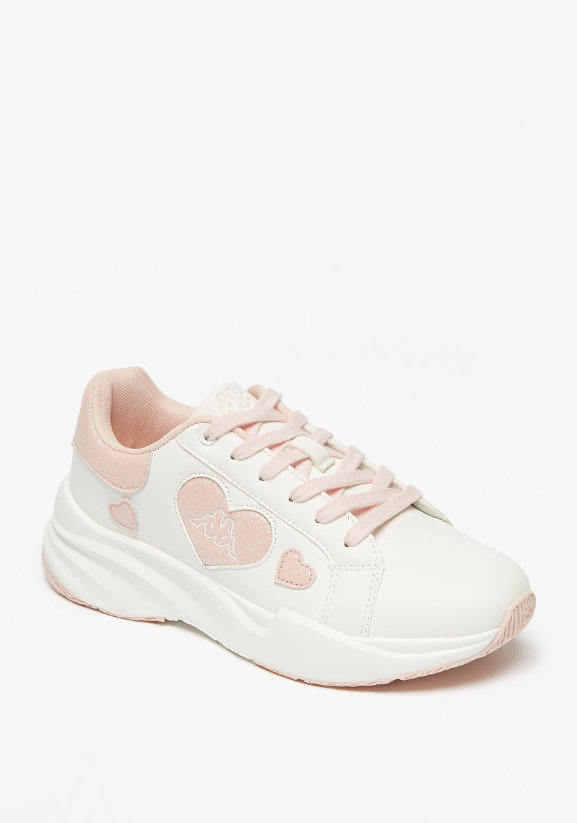 Kappa Women's Lace-Up Low-Ankle Sneakers-Women%27s Sneakers-image-1