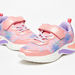 Dash Ombre Printed Sneakers with Hook and Loop Closure-Girl%27s Sneakers-thumbnail-4