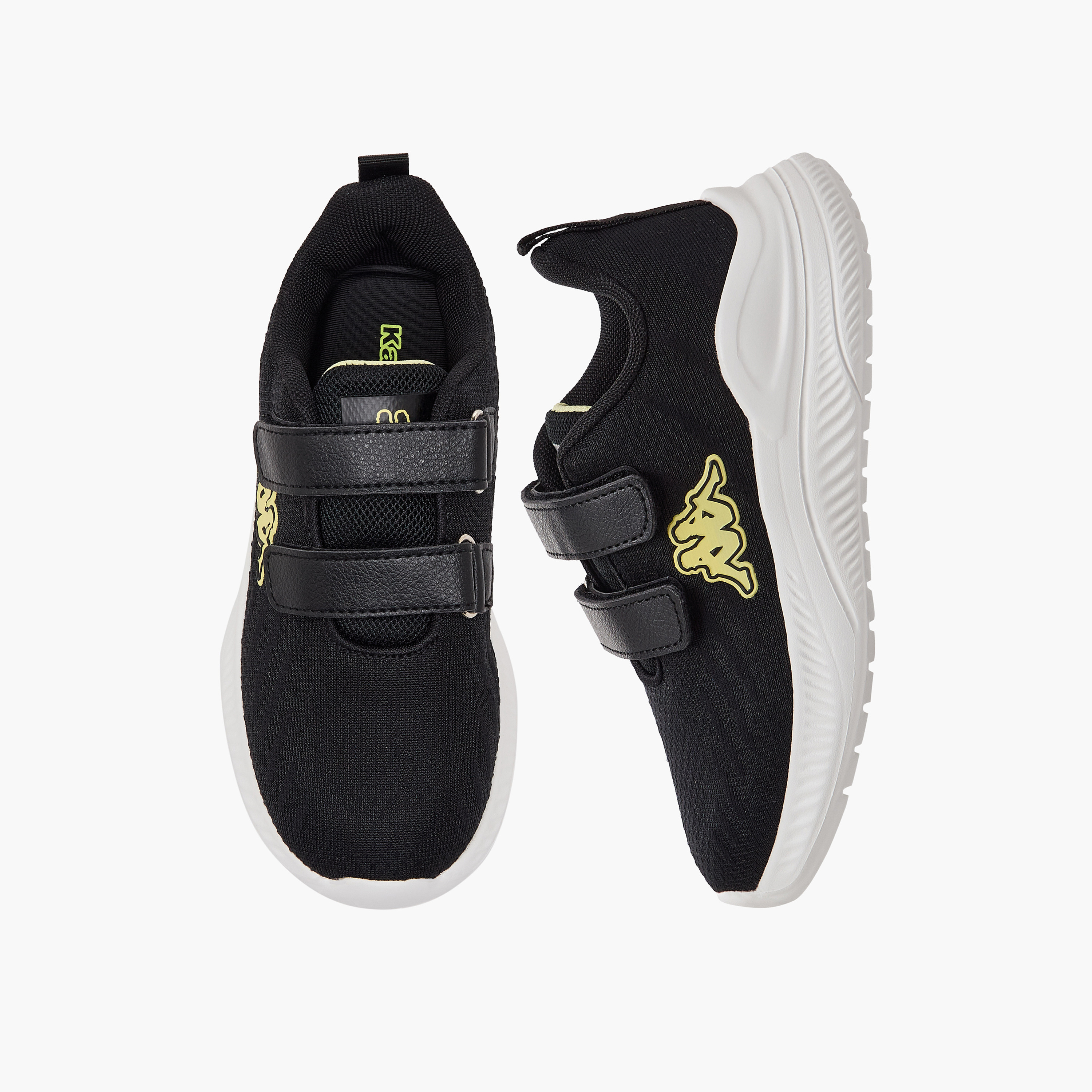 Kappa Boys Hook and Loop Ankle Sneakers-sports-boys-shoes-image-1