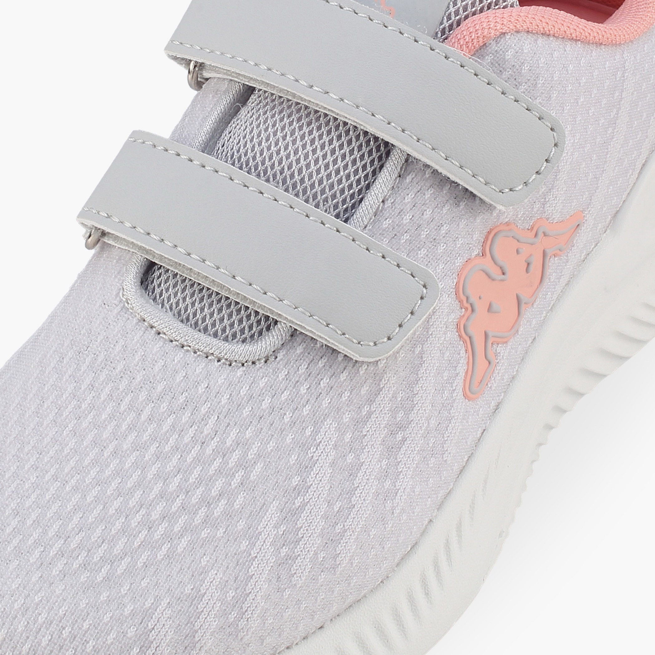 Kappa Girls Hook & Loop Sports Shoes-girls-shoes-sneakers-image-4