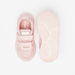 KangaROOS Textured Sneakers with Hook and Loop Closure-Girl%27s Sneakers-thumbnailMobile-3