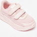 KangaROOS Textured Sneakers with Hook and Loop Closure-Girl%27s Sneakers-thumbnail-4