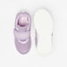 Kappa Girls' Textured Sneakers with Hook and Loop Closure-Girl%27s Sneakers-thumbnail-3