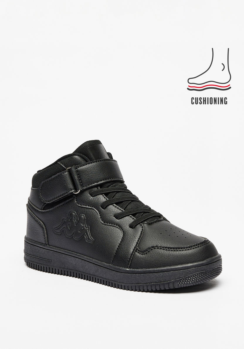 Kappa Boys' High Top Lace-Up Sneakers-Boy%27s School Shoes-image-0