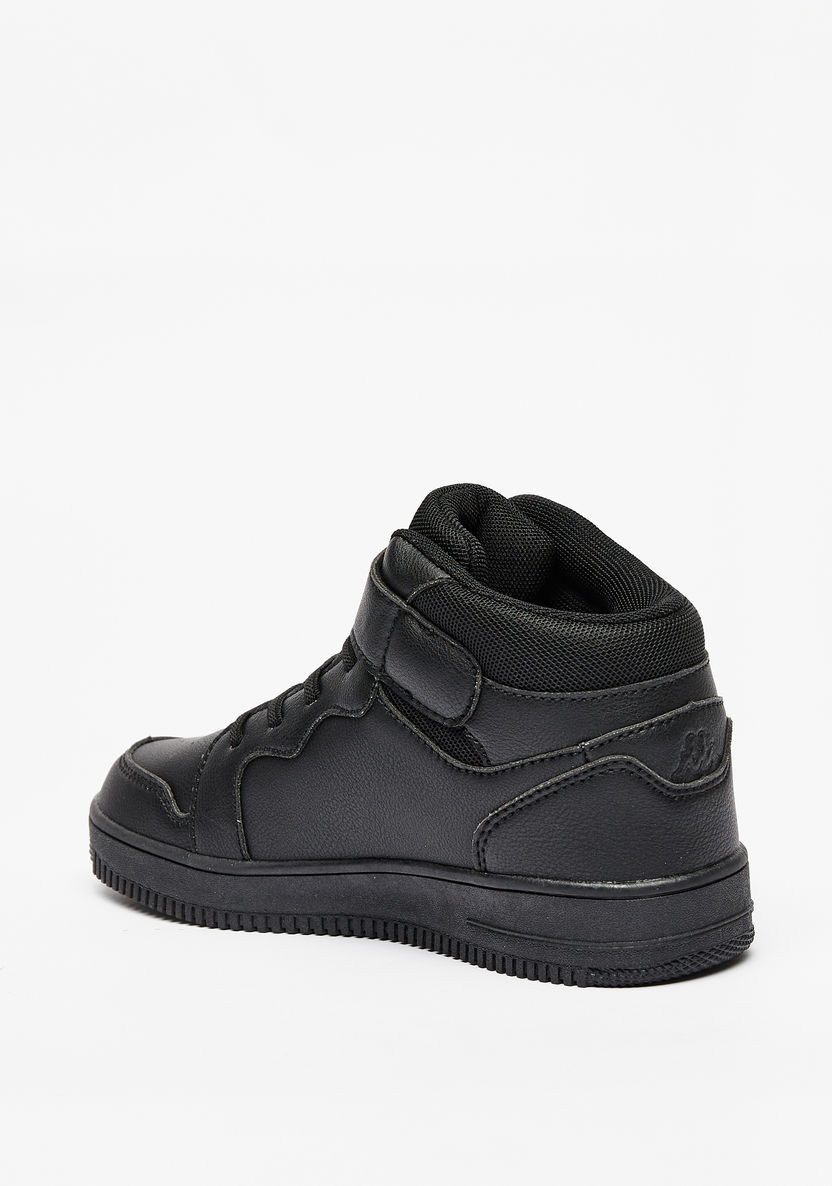 Kappa Boys' High Top Lace-Up Sneakers-Boy%27s School Shoes-image-1