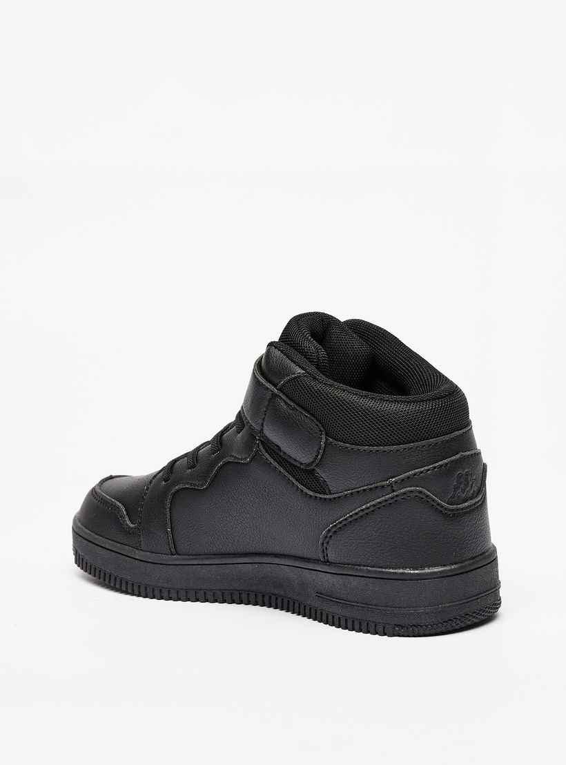 حذاء سنيكرز بشريط إغلاق لاصق ورقبة عالية للأطفال من كابا-girls-shoes-sneakers-image-2