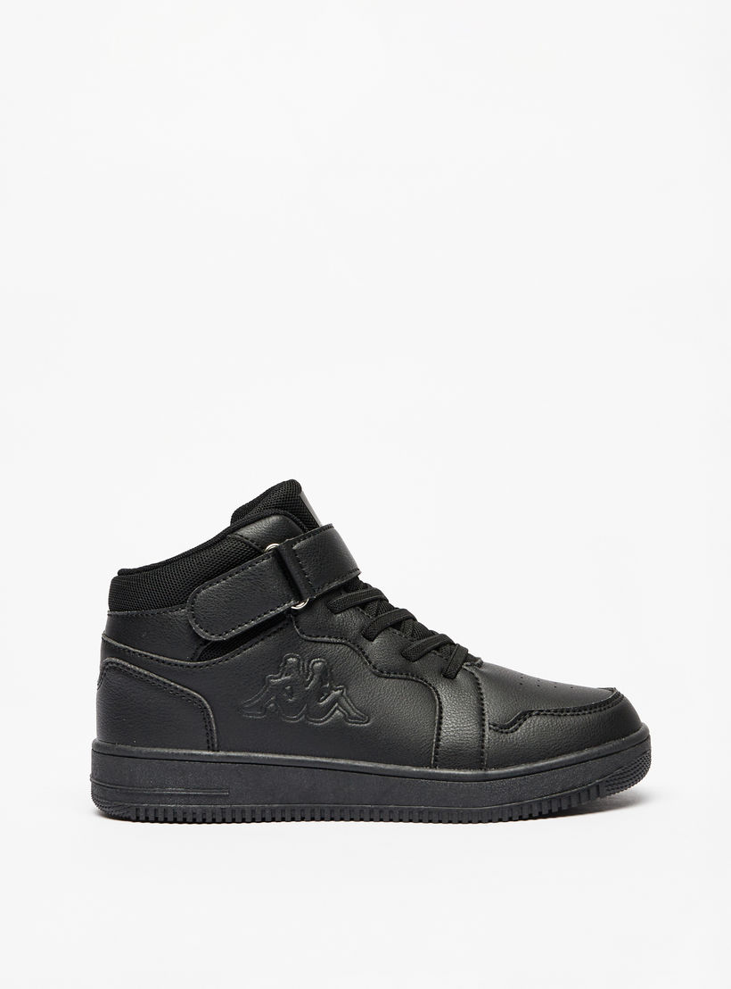 حذاء سنيكرز بشريط إغلاق لاصق ورقبة عالية للأطفال من كابا-girls-shoes-sneakers-image-3