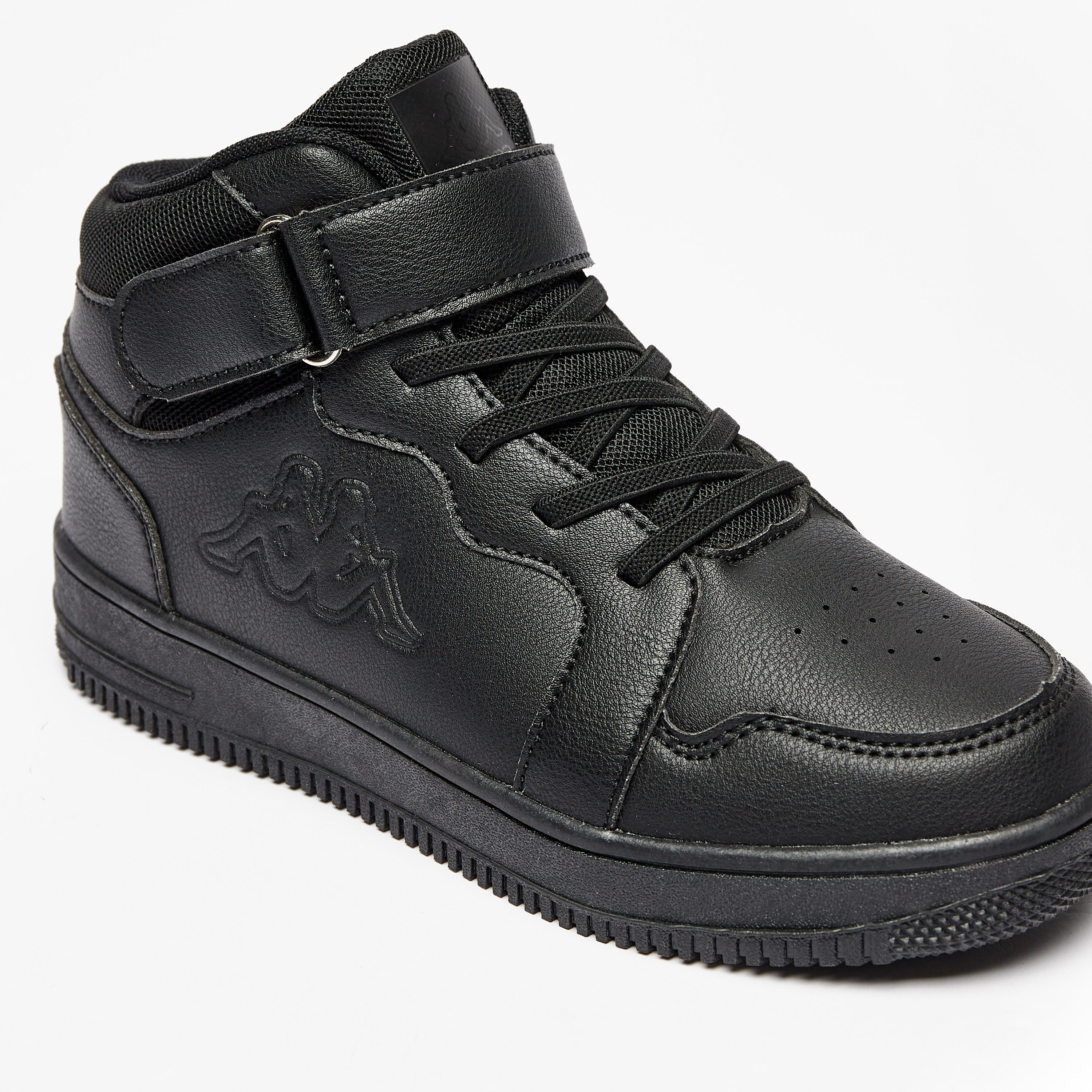 حذاء سنيكرز بشريط إغلاق لاصق ورقبة عالية للأطفال من كابا-girls-shoes-sneakers-image-5