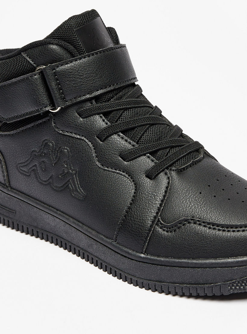 حذاء سنيكرز بشريط إغلاق لاصق ورقبة عالية للأطفال من كابا-girls-shoes-sneakers-image-5