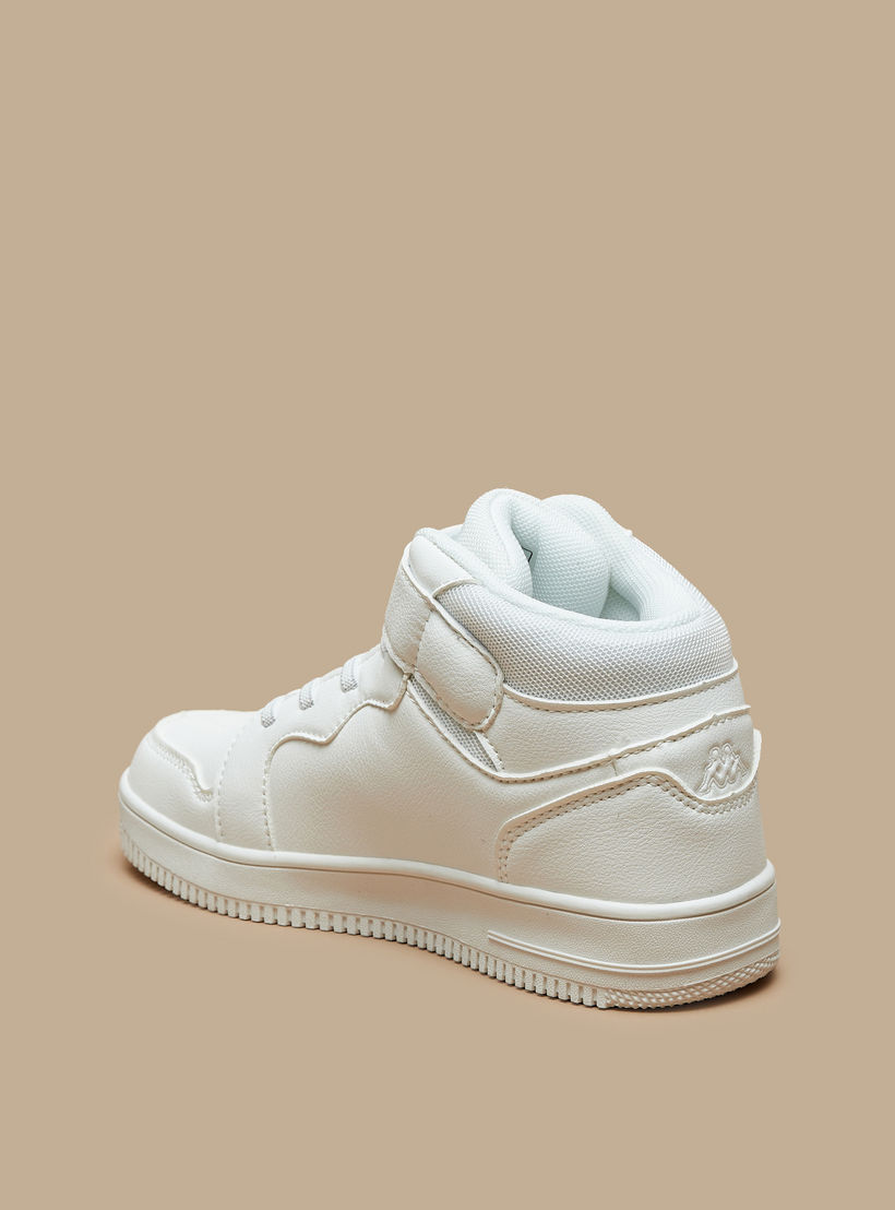 حذاء سنيكرز بشريط إغلاق لاصق ورقبة عالية للأطفال من كابا-girls-shoes-sneakers-image-2