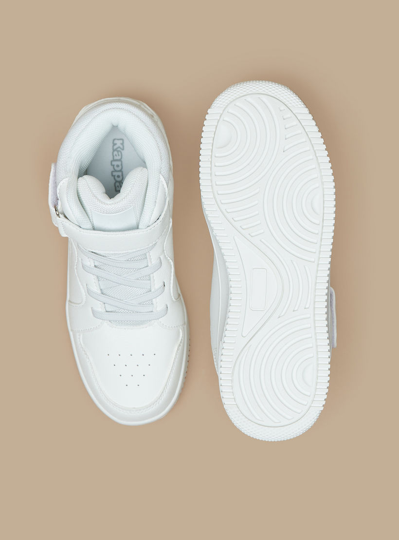 حذاء سنيكرز بشريط إغلاق لاصق ورقبة عالية للأطفال من كابا-girls-shoes-sneakers-image-4