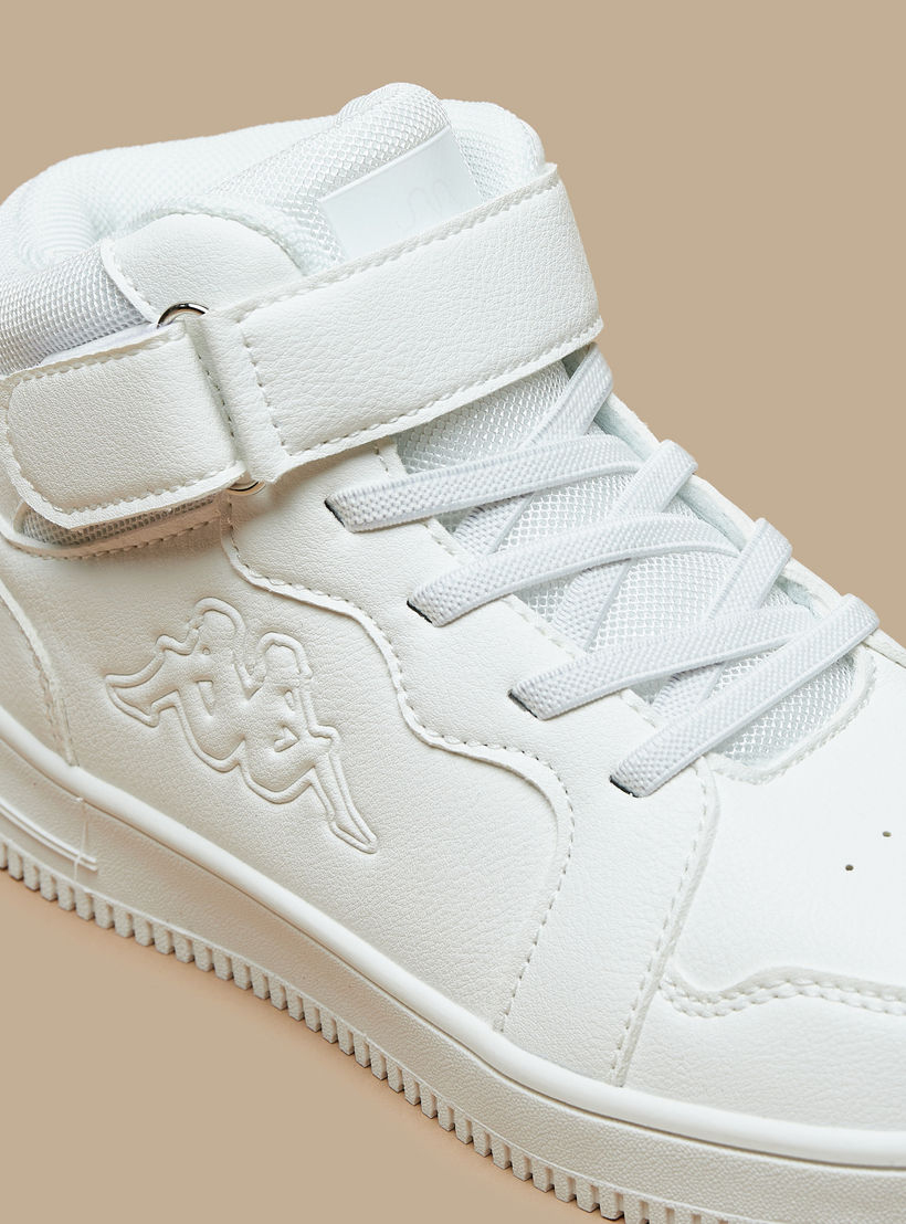حذاء سنيكرز بشريط إغلاق لاصق ورقبة عالية للأطفال من كابا-girls-shoes-sneakers-image-5