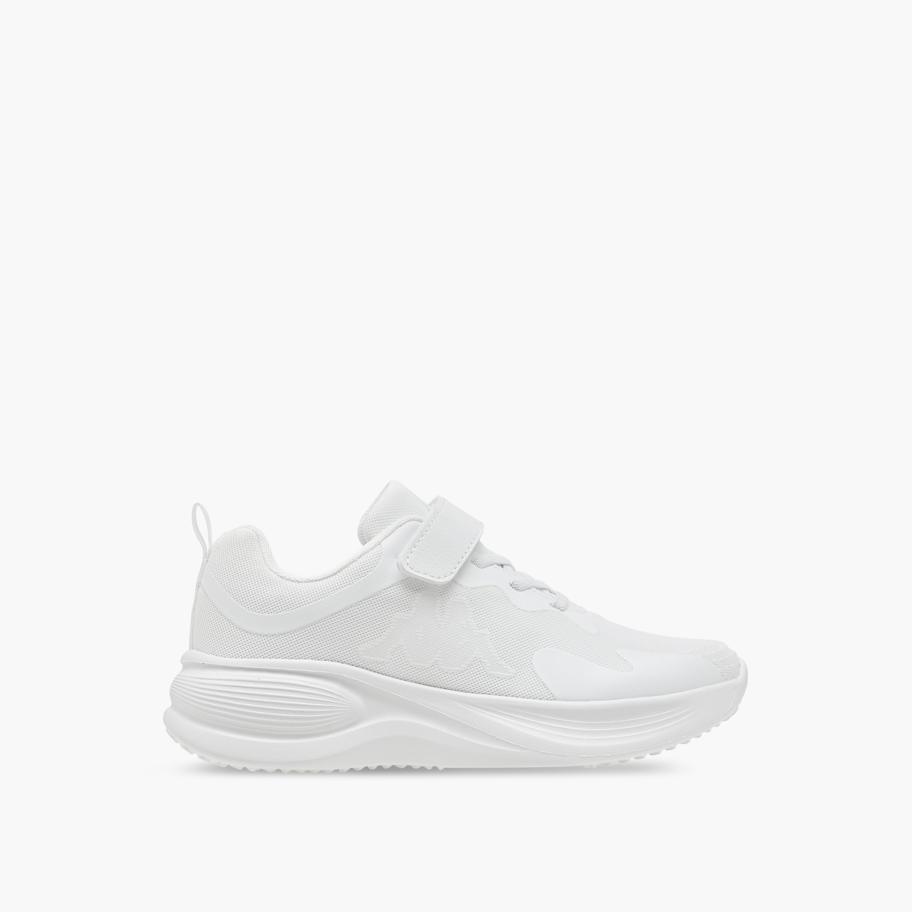 حذاء رياضي بشريط إغلاق لاصق وتفاصيل شعار للبنات من كابا-girls-shoes-sneakers-image-3