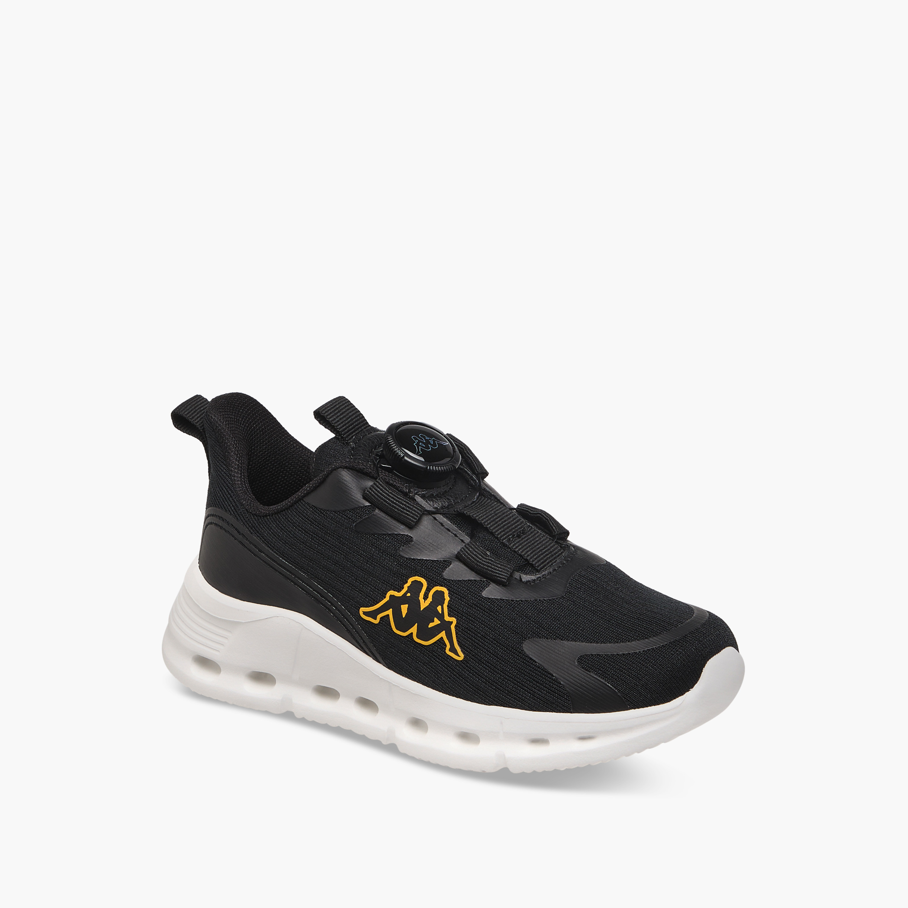 حذاء رياضي بطبعات شعار وإبزيم دوّار للأولاد من كابا-sports-boys-shoes-image-2