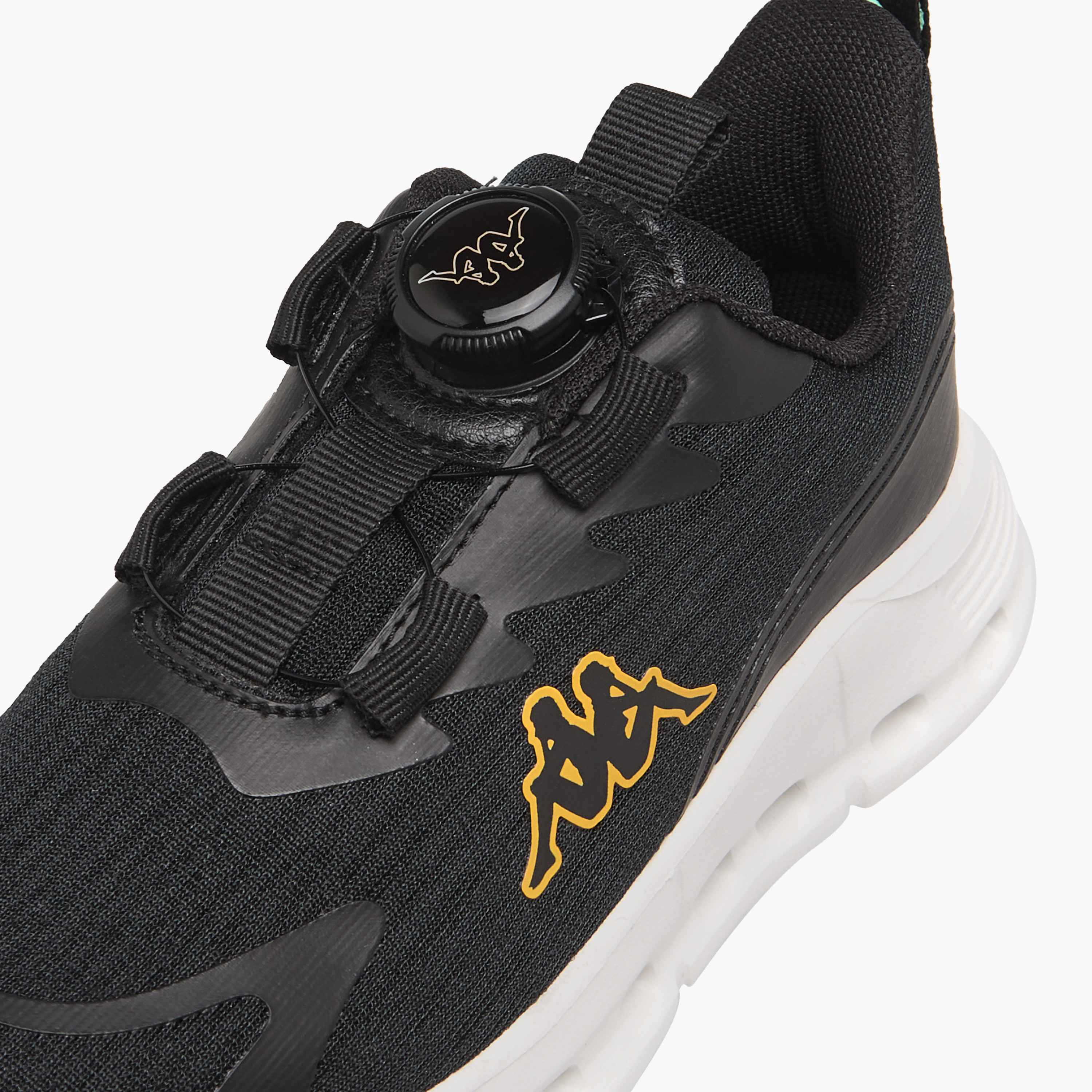 حذاء رياضي بطبعات شعار وإبزيم دوّار للأولاد من كابا-sports-boys-shoes-image-4