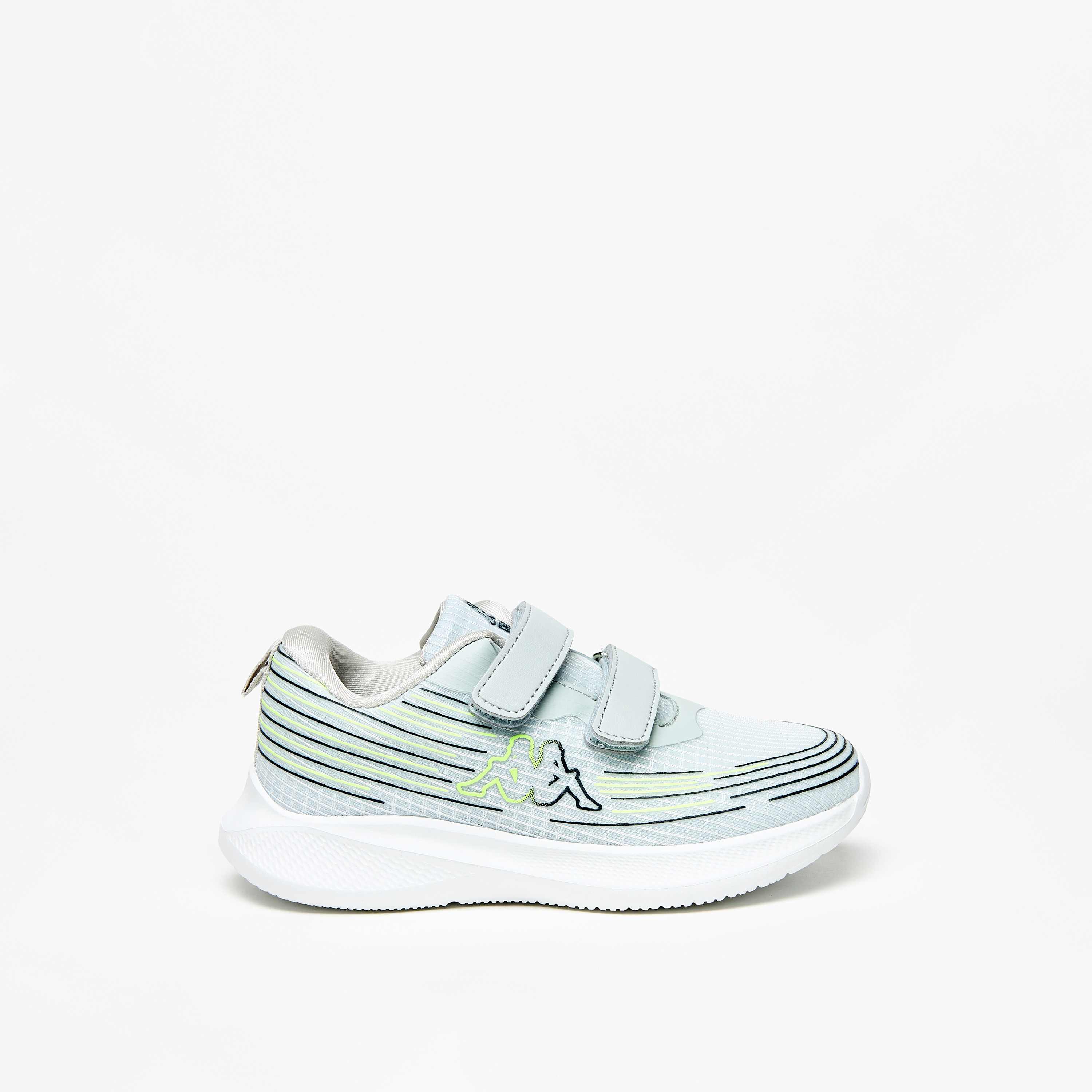 حذاء رياضي بشريط إغلاق لاصق وتفاصيل شعار للأولاد من كابا-sports-boys-shoes-image-8