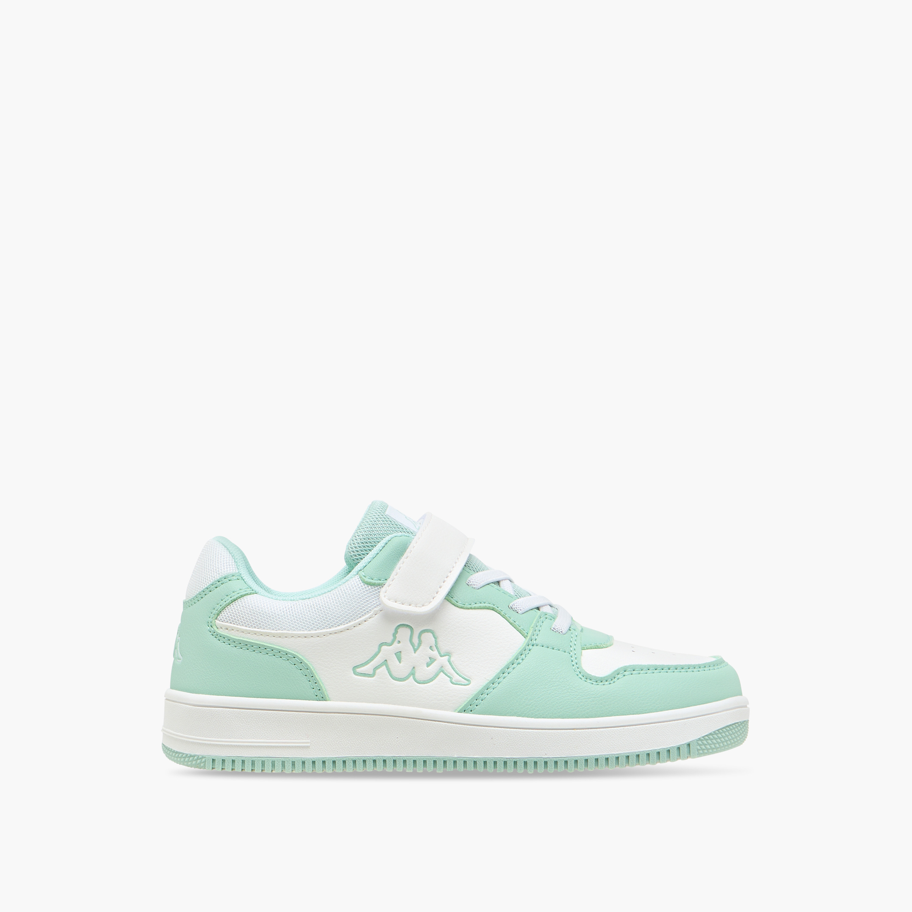 Kappa Girls' Logo Detail Sneakers with Hook and Loop Closure-girls-shoes-sneakers-image-3