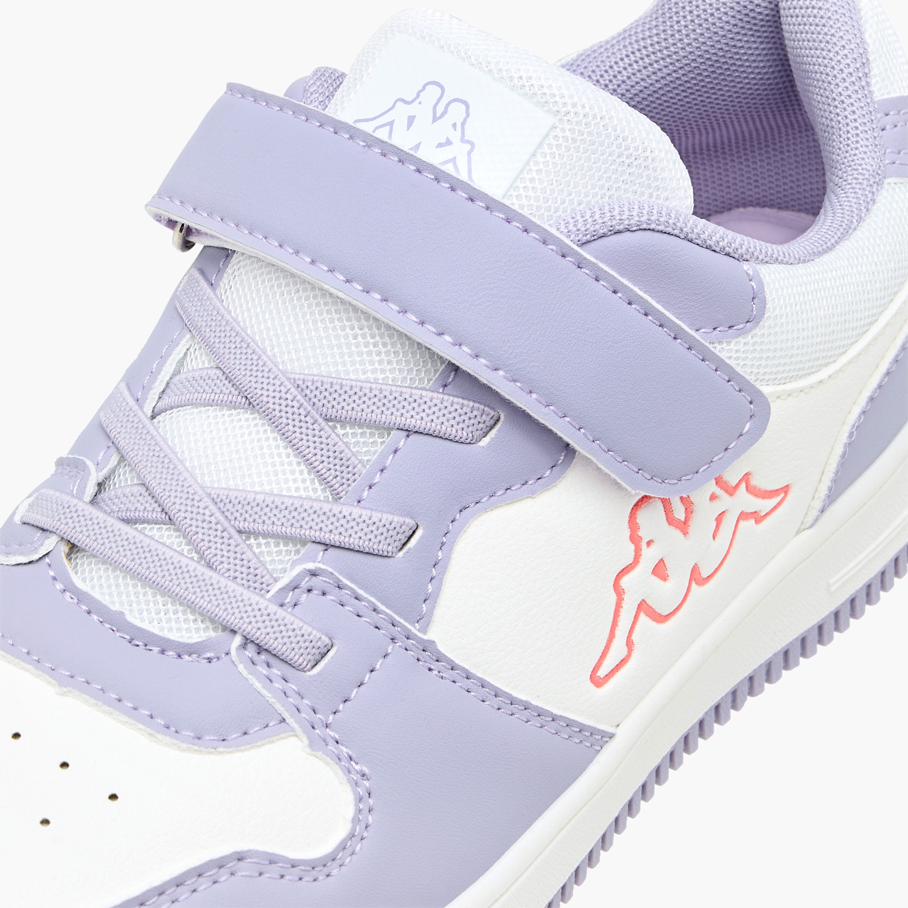 حذاء سنيكرز بكاحل منخفض وألواح وشريط إغلاق للبنات من كابا-girls-shoes-sneakers-image-4