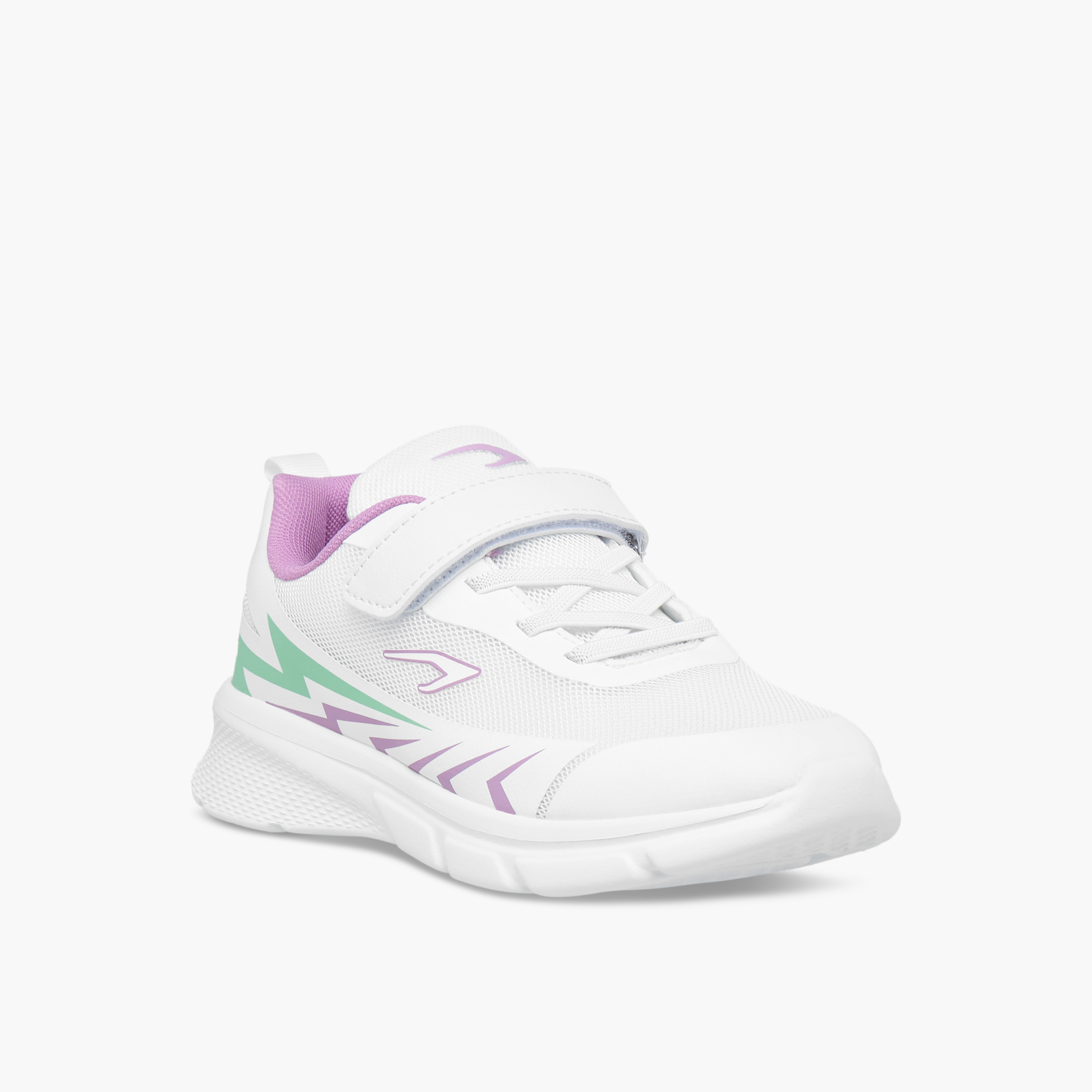 حذاء رياضي خفيف الوزن بشريط إغلاق لاصق وطبعات من داش-girls-shoes-sneakers-image-7