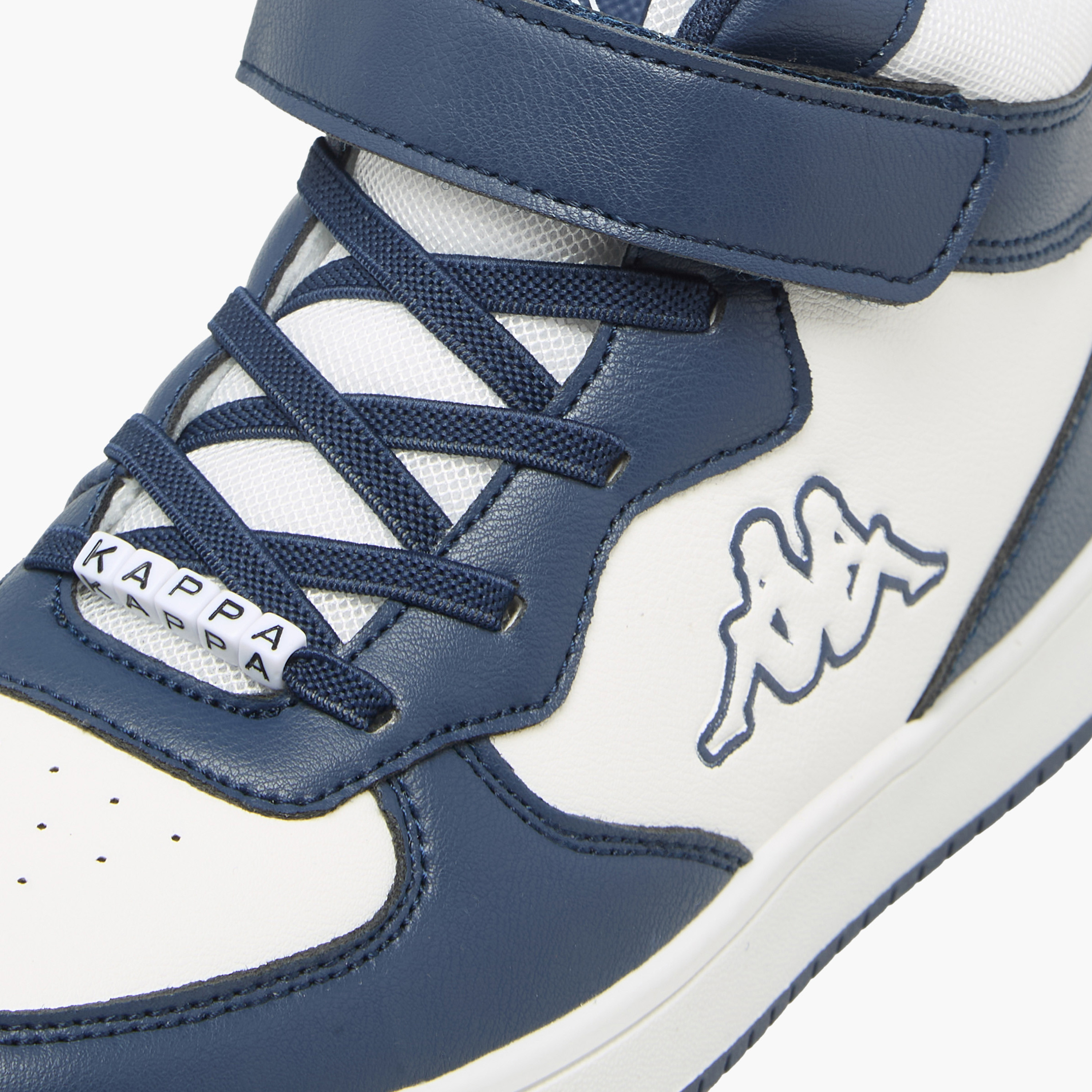Kappa Boys Panelled High Top Sneakers-boys-shoes-sneakers-image-7