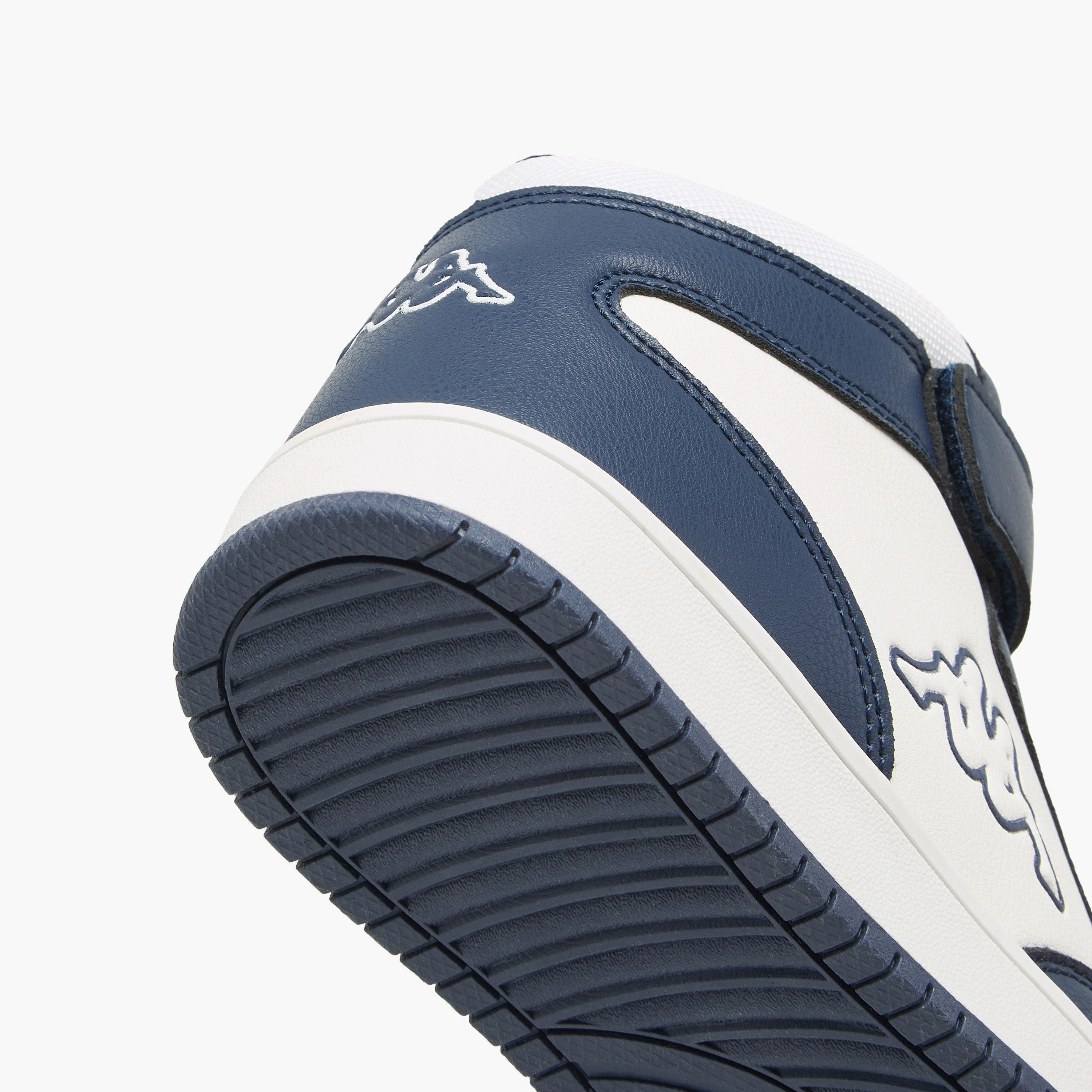 Kappa Boys Panelled High Top Sneakers-boys-shoes-sneakers-image-8