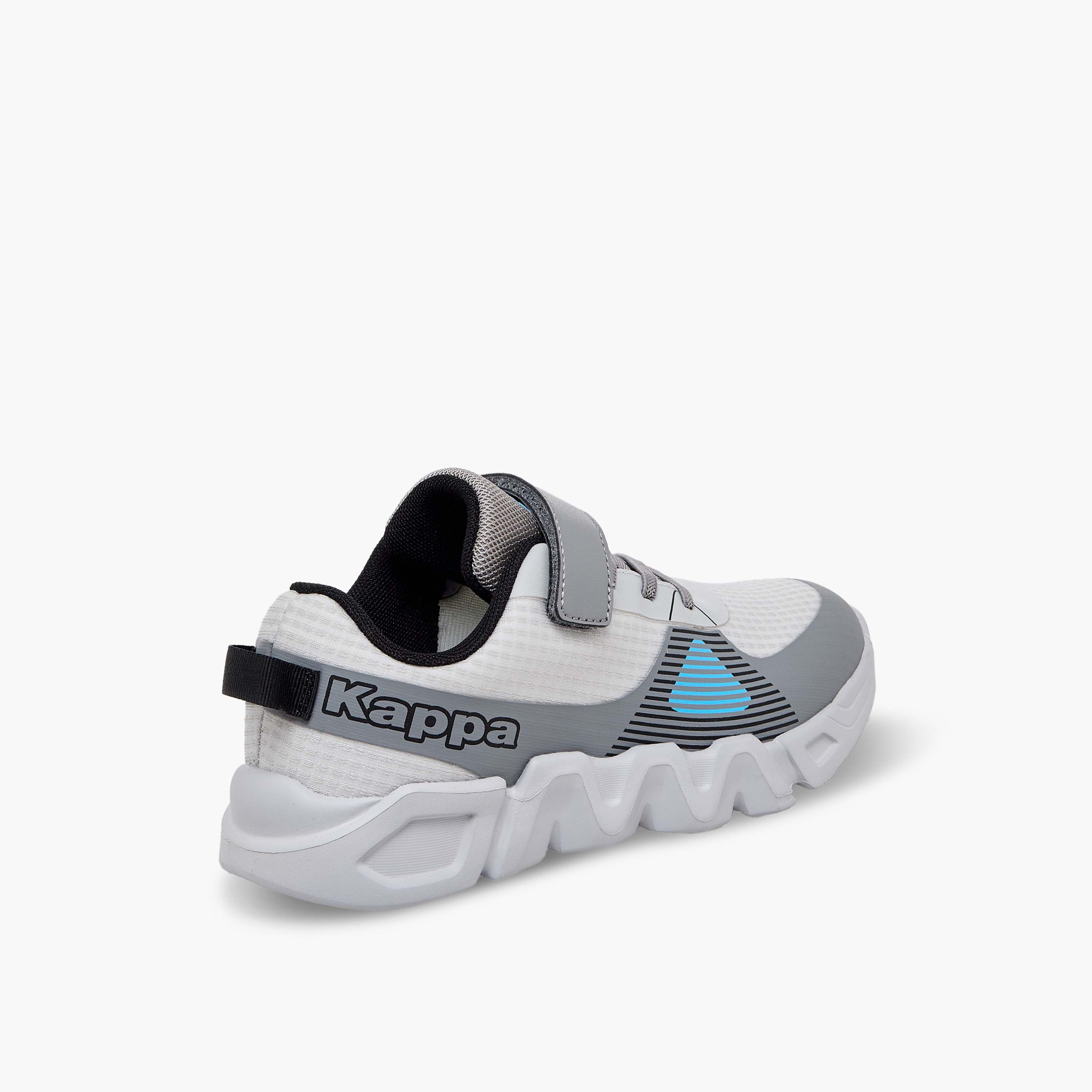 Kappa Boys Logo Print Hook & Loop Sports Shoes-sports-boys-shoes-image-1