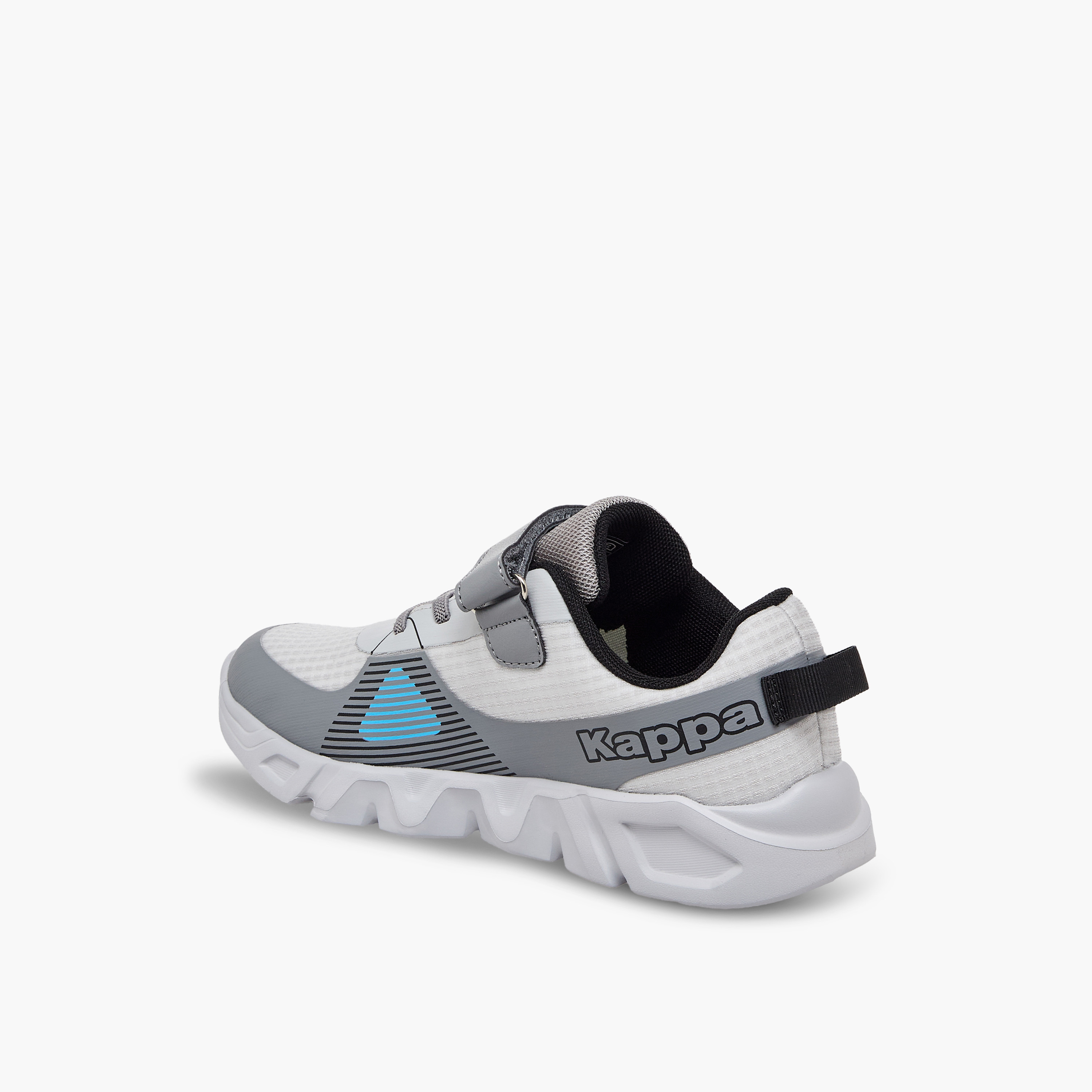 Kappa Boys Logo Print Hook & Loop Sports Shoes-sports-boys-shoes-image-2