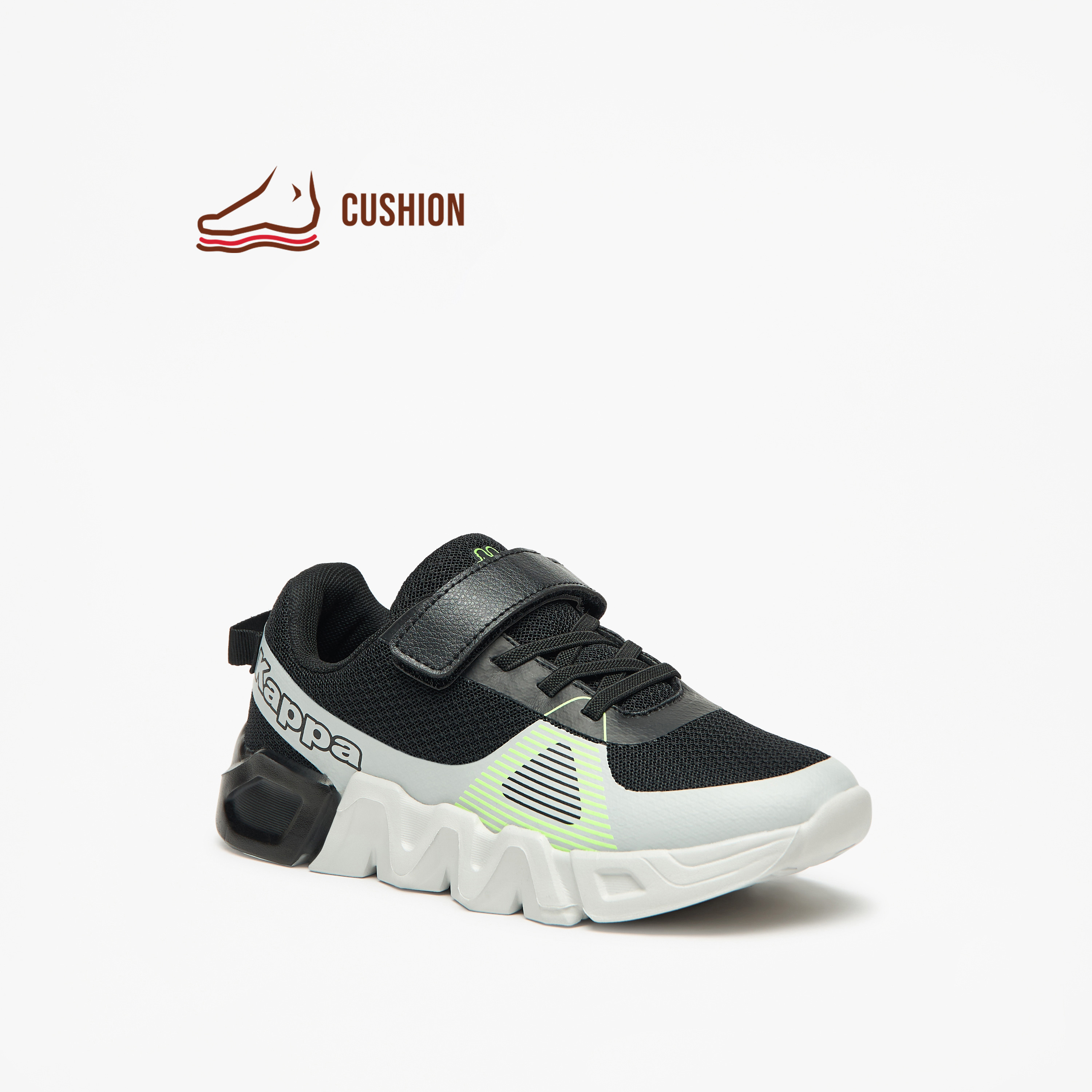 Kappa Kids Hook & Loop Durable Walking Shoes-boys-shoes-sneakers-image-1