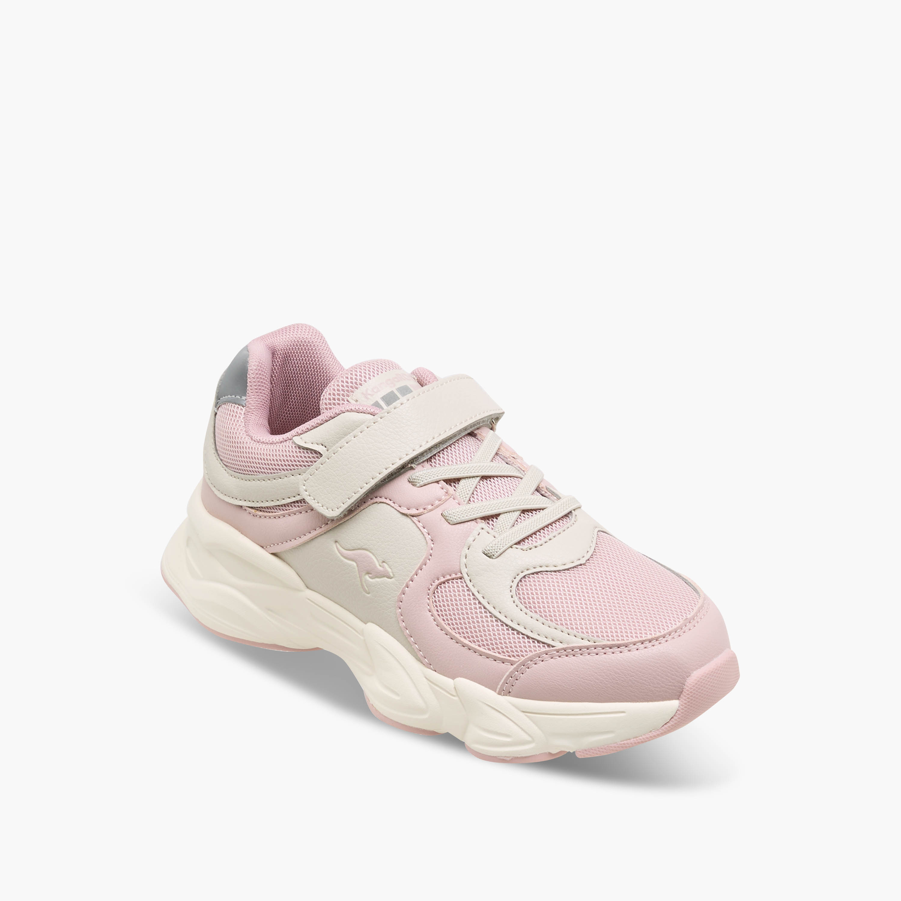 حذاء سنيكرز بشريط إغلاق لاصق للبنات من كانجاروز-girls-shoes-sneakers-image-2