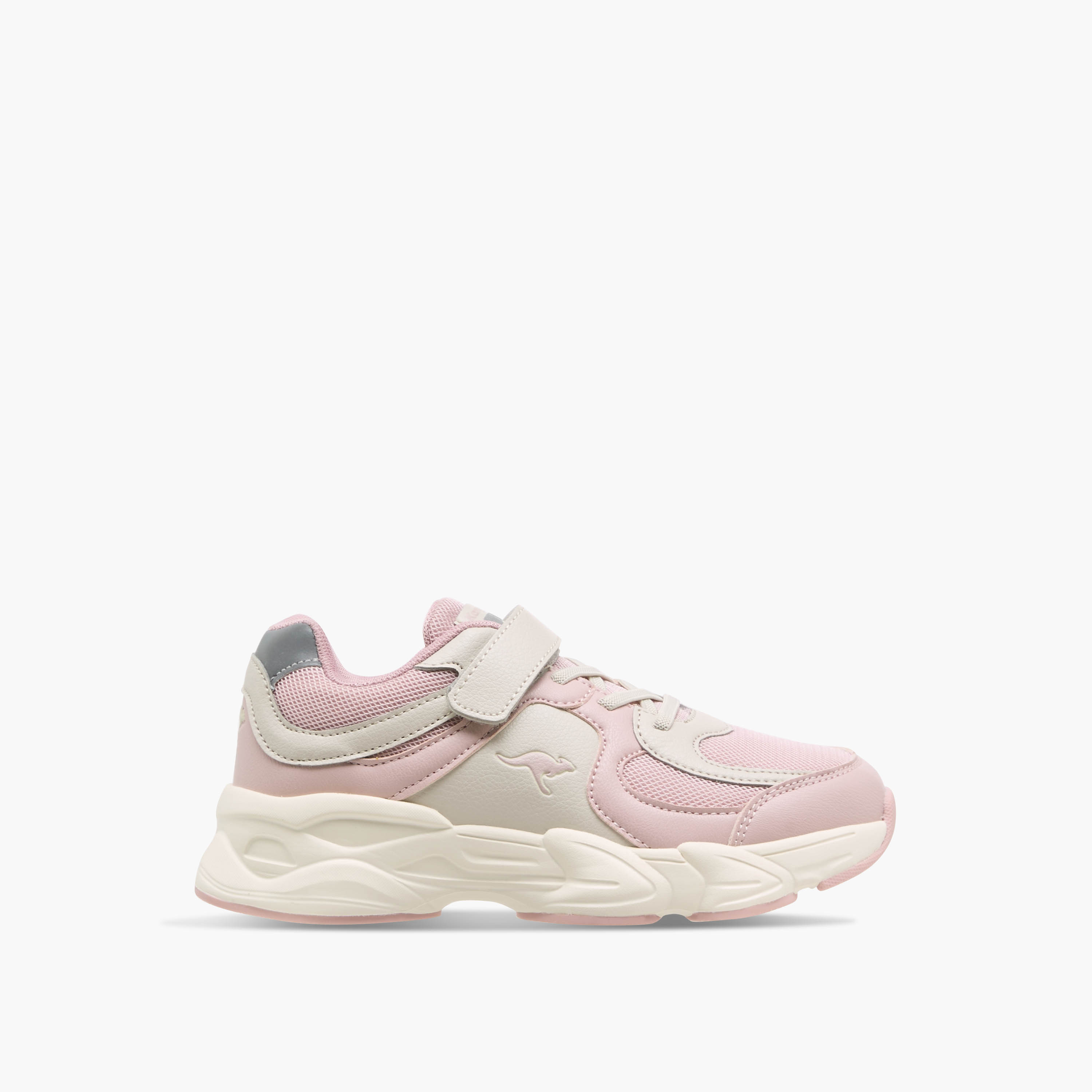 حذاء سنيكرز بشريط إغلاق لاصق للبنات من كانجاروز-girls-shoes-sneakers-image-3