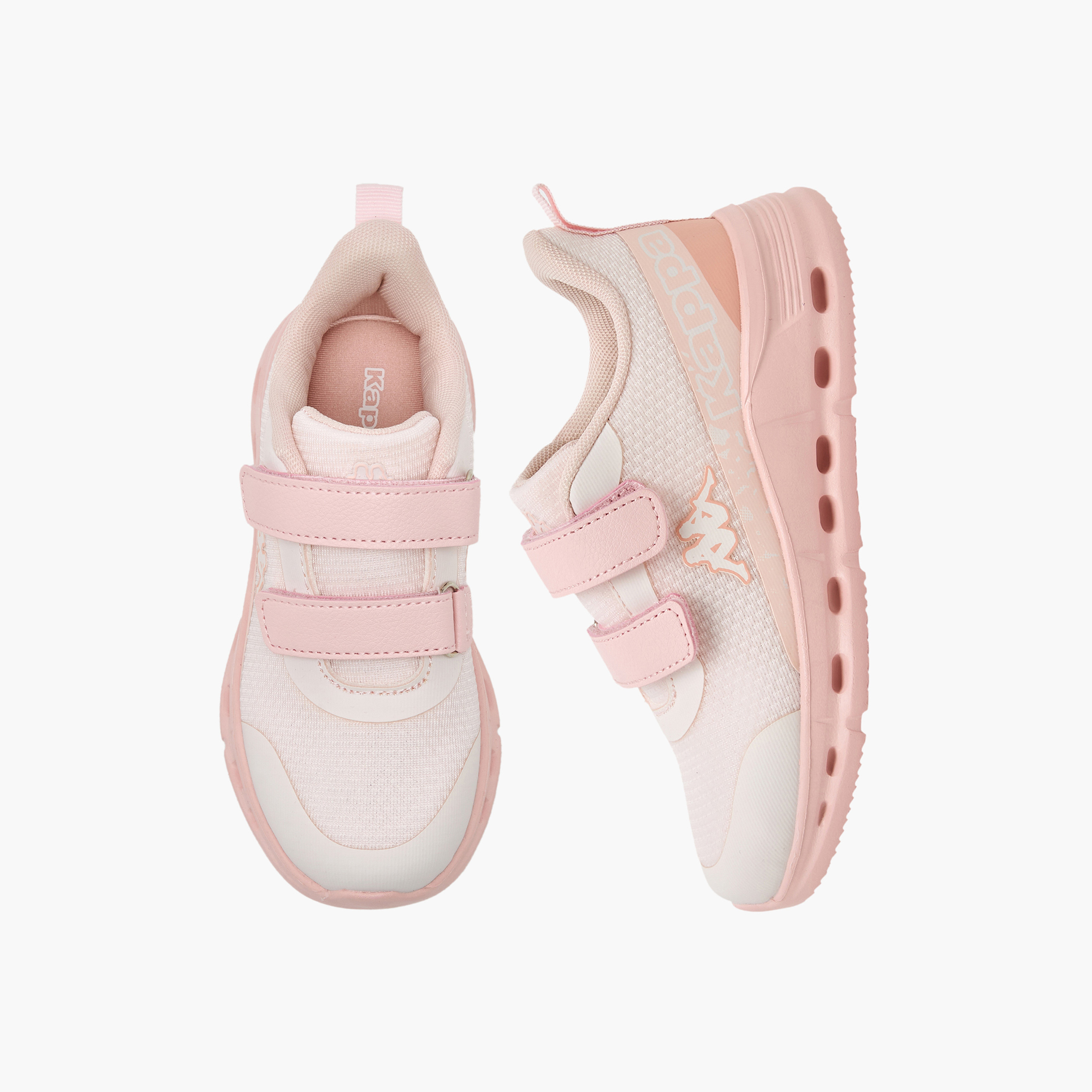 Kappa Girls Hook & Loop Sports Shoes-girls-shoes-sneakers-image-1