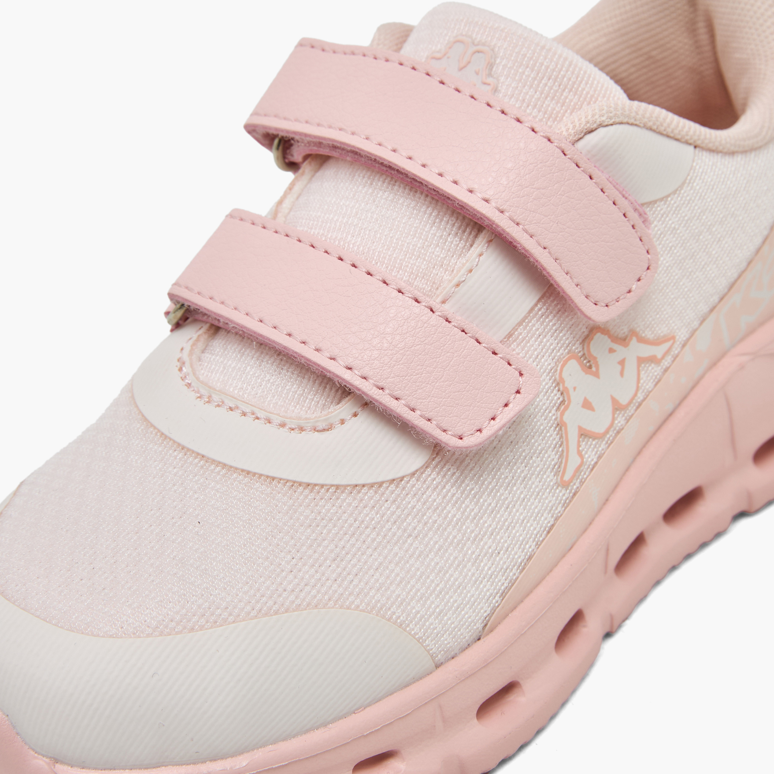 Kappa Girls Hook & Loop Sports Shoes-girls-shoes-sneakers-image-4