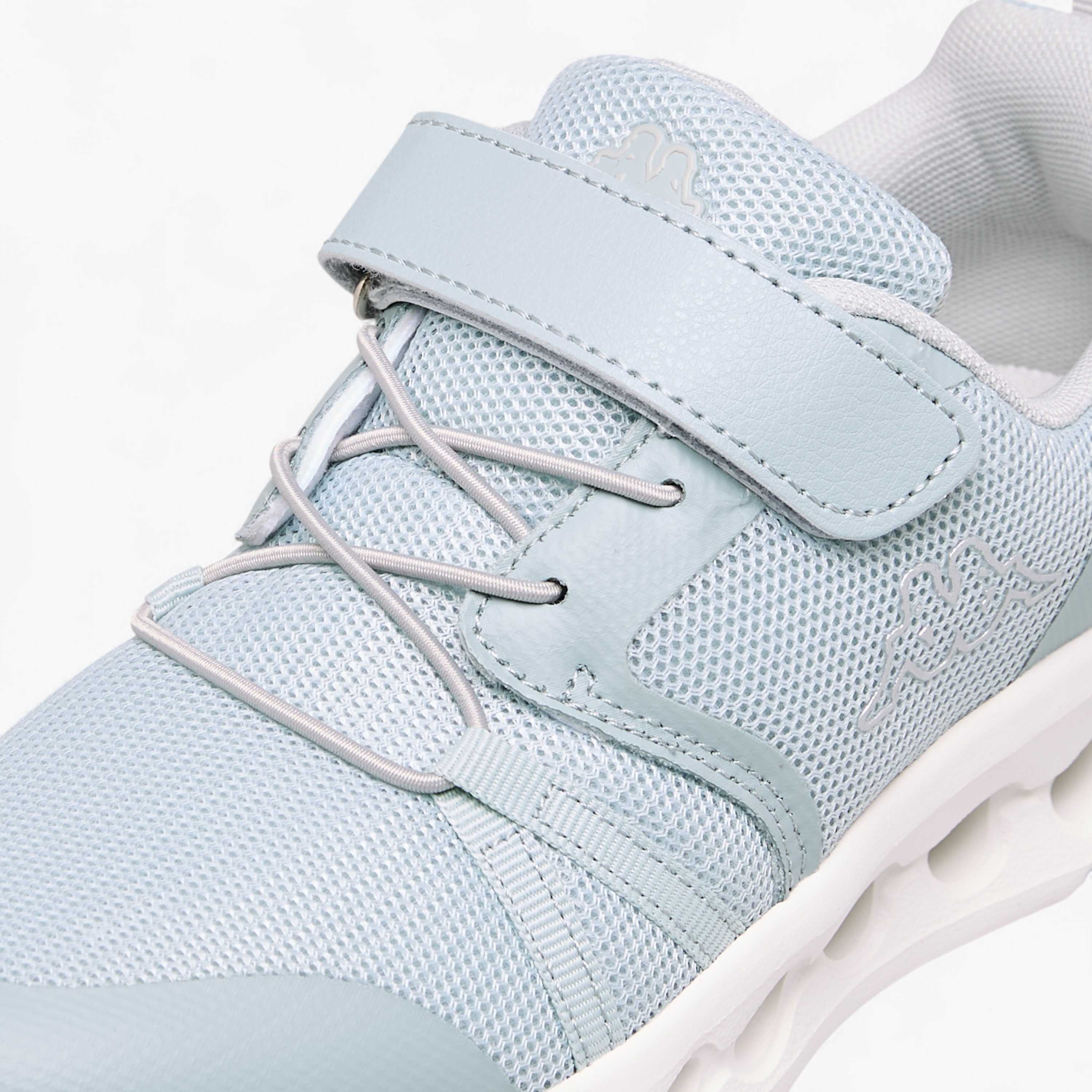 Kappa Girls Logo Detail Hook & Loop Walking Shoes-girls-shoes-sports-image-4