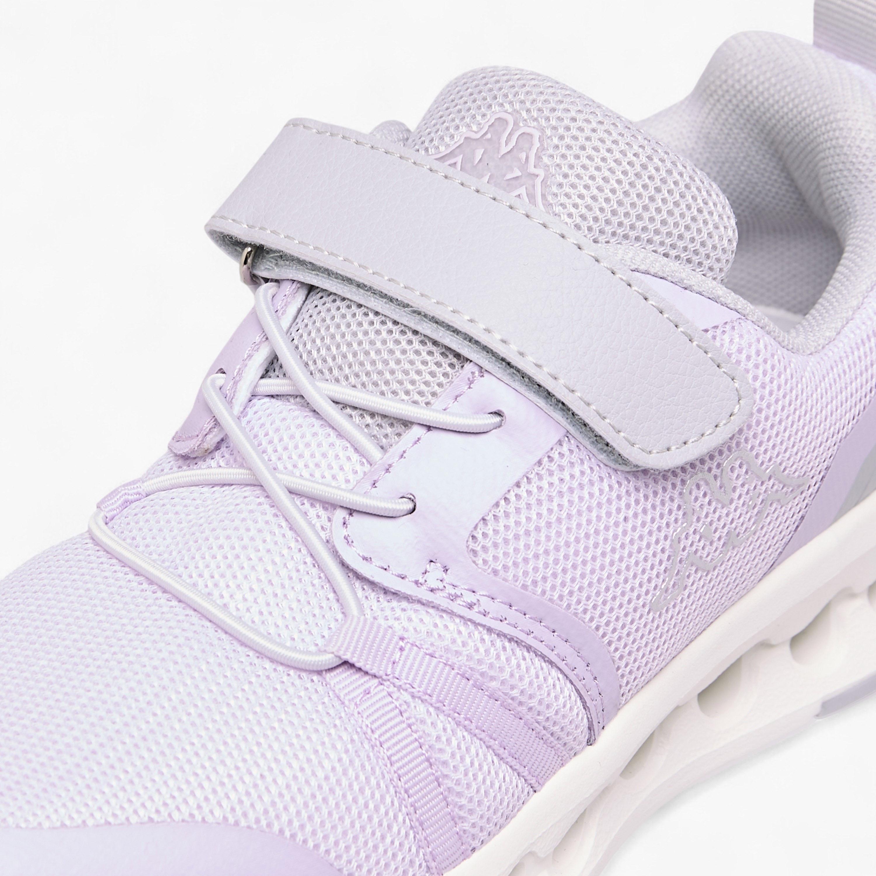 Kappa Girls Logo Detail Hook & Loop Walking Shoes-girls-shoes-sports-image-4
