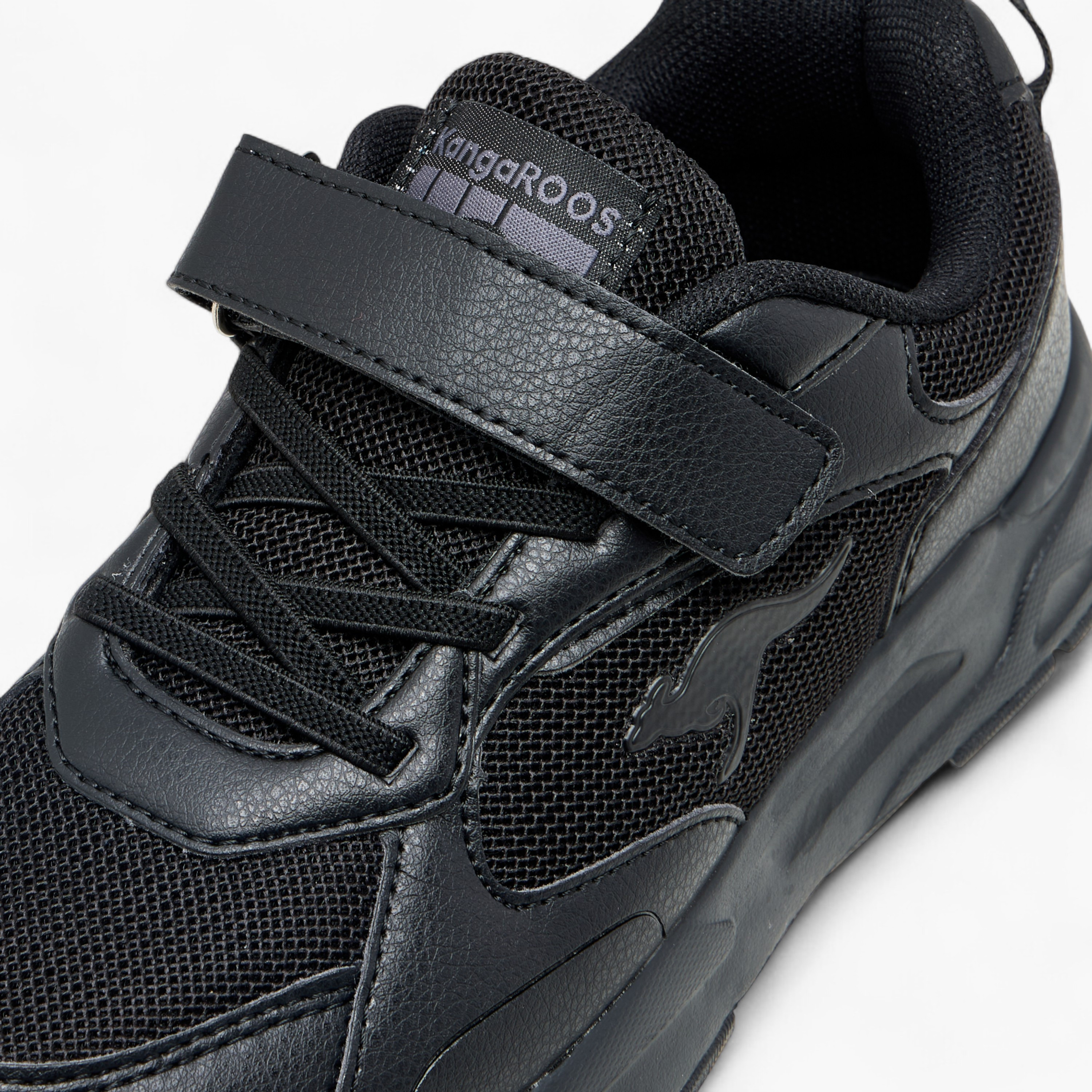 Kangaroos Kids Hook & Loop Cushioned Sole Walking Shoes-boys-shoes-schoolshoes-image-4