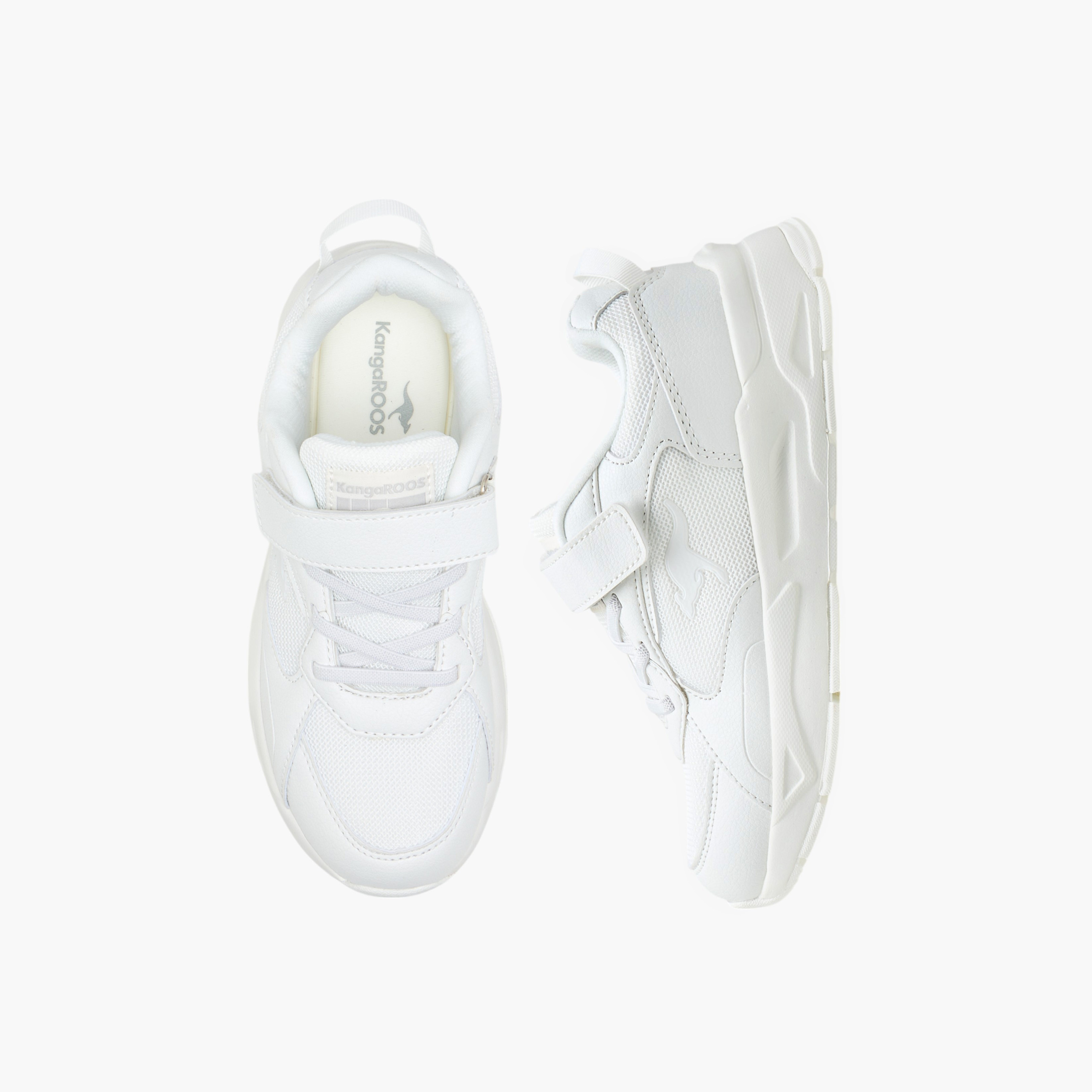Kangaroos Kids Hook & Loop Cushioned Sole Walking Shoes-boys-shoes-sneakers-image-1