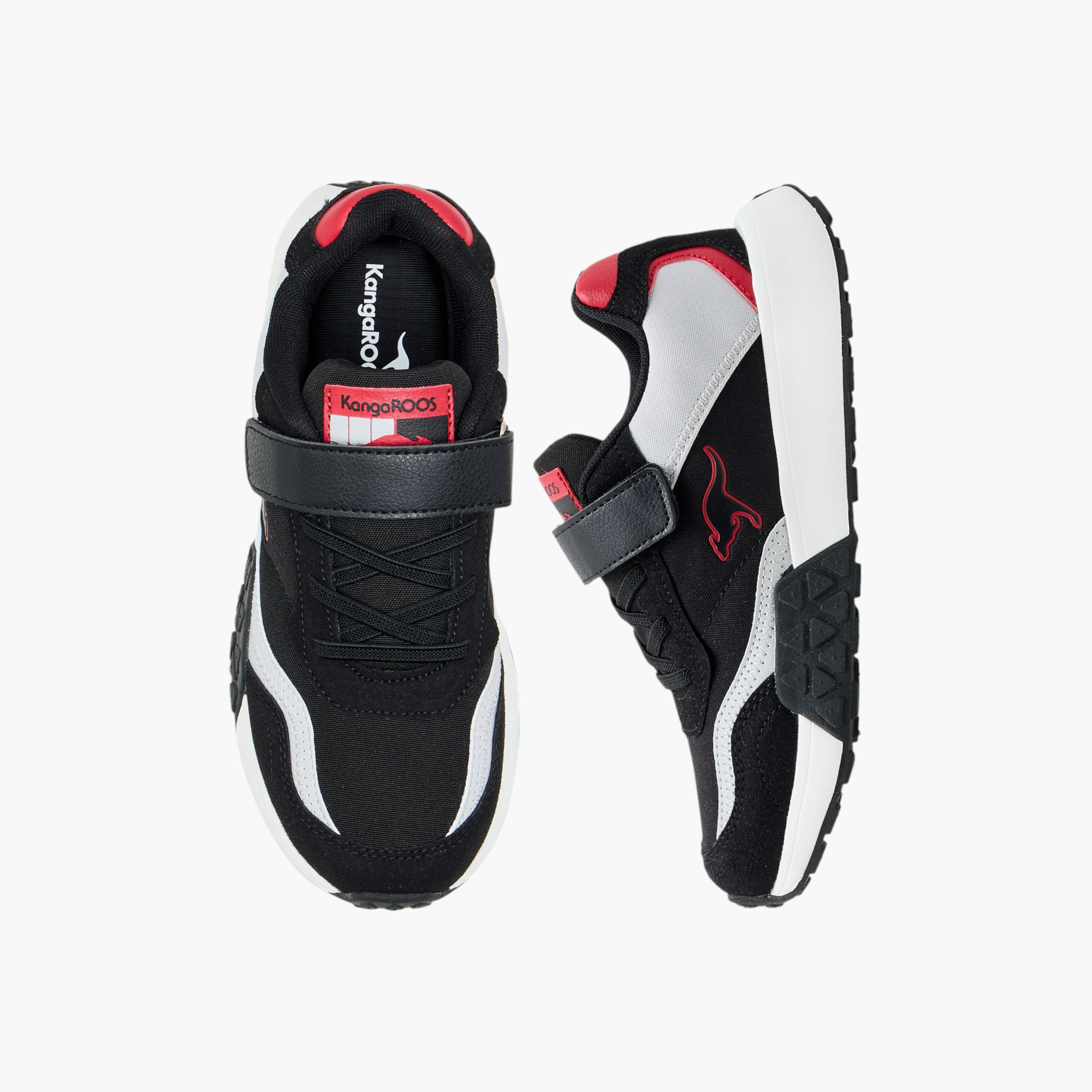 Kangaroos Kids Hook & Loop Durable Walking Shoes-boys-shoes-sneakers-image-1