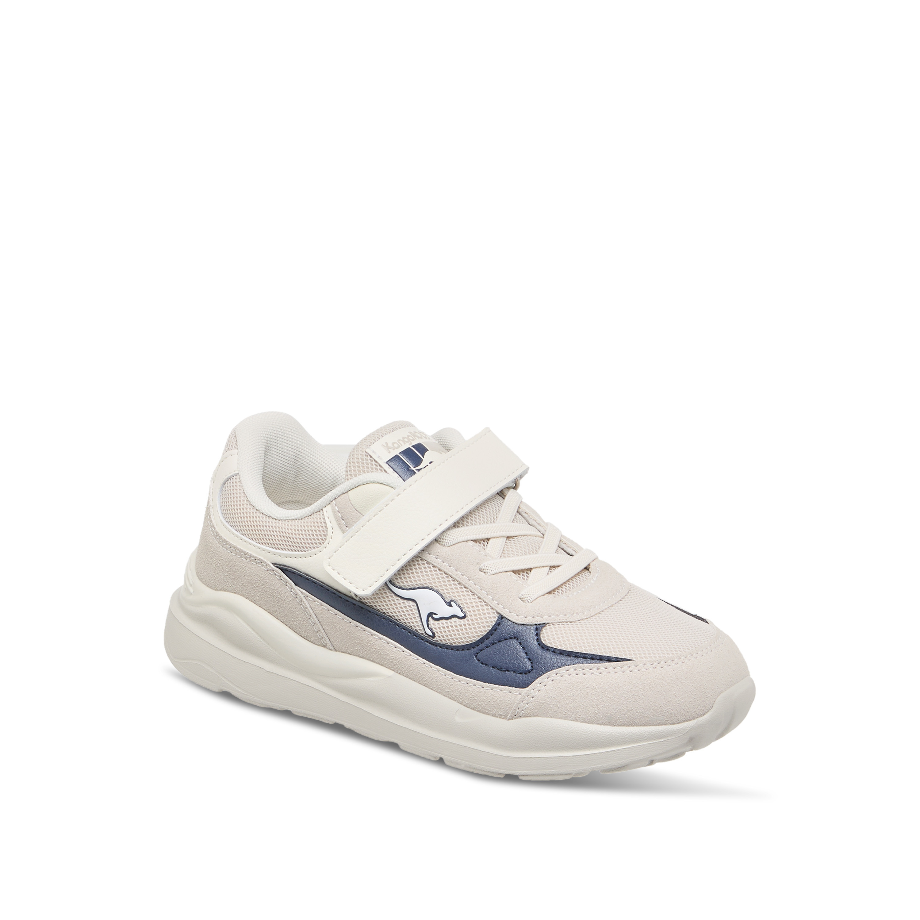 حذاء رياضي بشريط إغلاق لاصق وتفاصيل شعار للبنات من كانجاروس-girls-shoes-sneakers-image-2