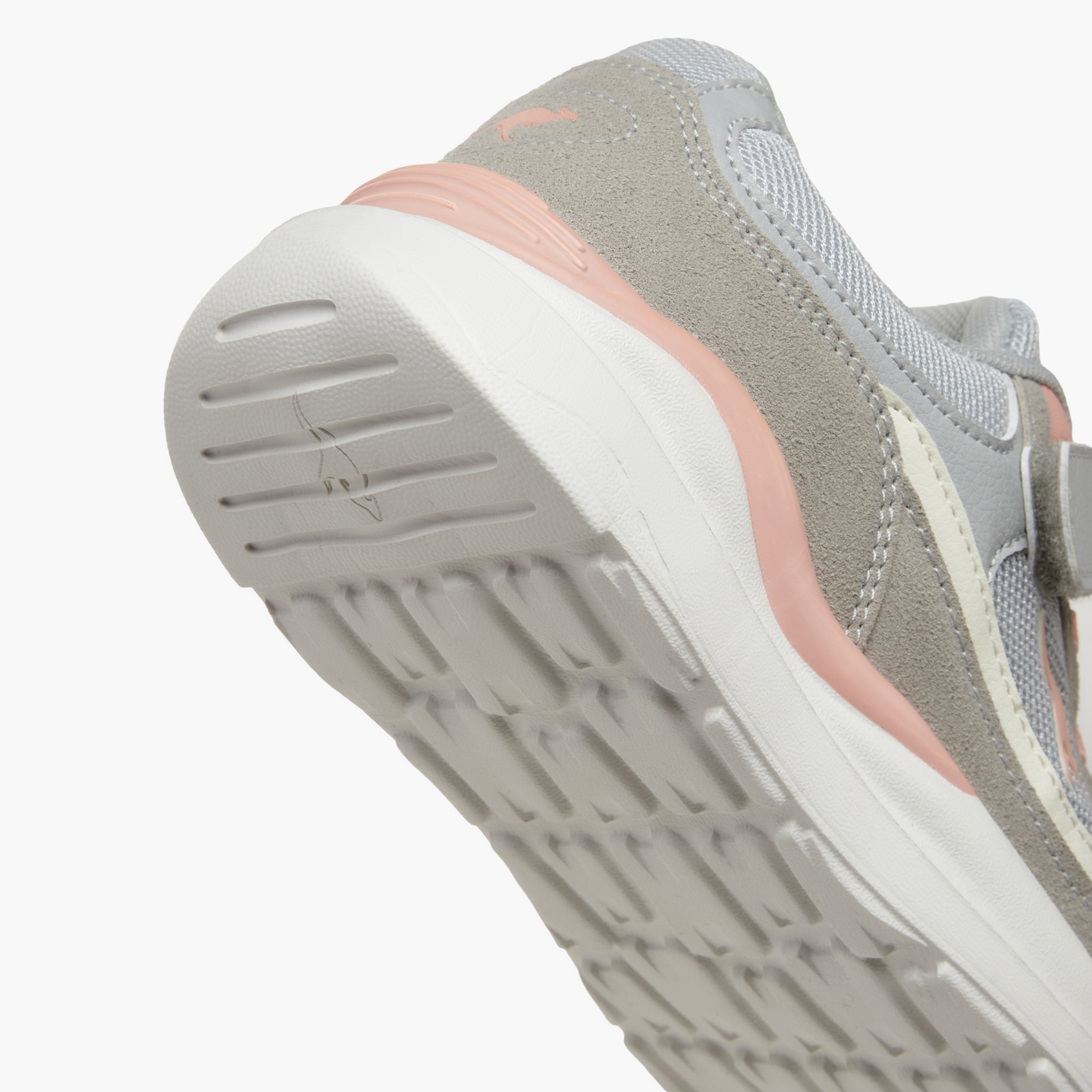 Kangaroos Girls Logo Detail Hook & Loop Walking Shoes-girls-shoes-sneakers-image-5